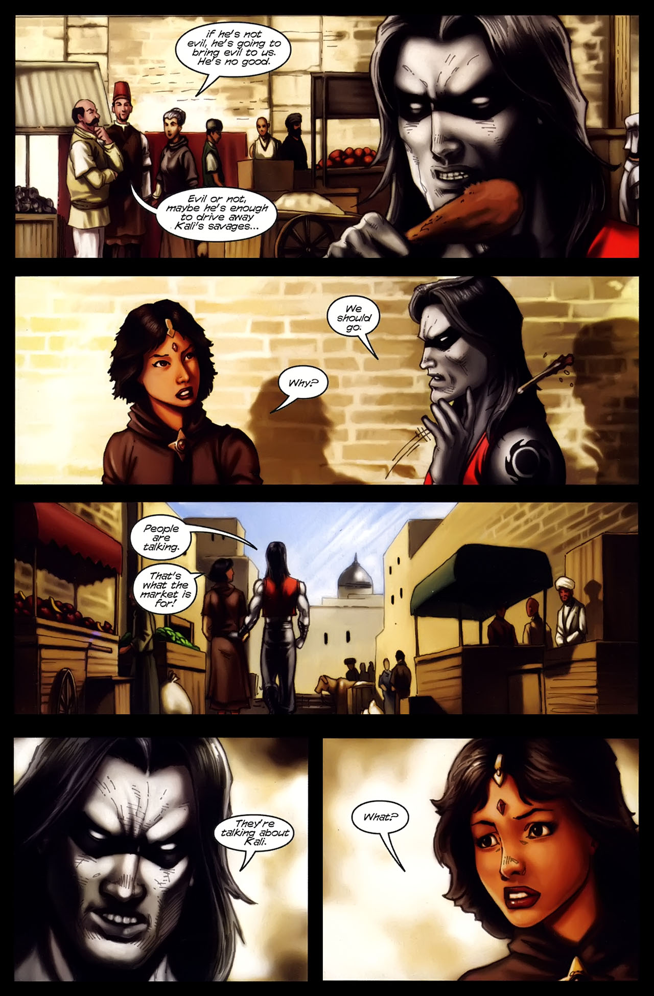 Read online Kade: Shiva's Sun comic -  Issue #2 - 8