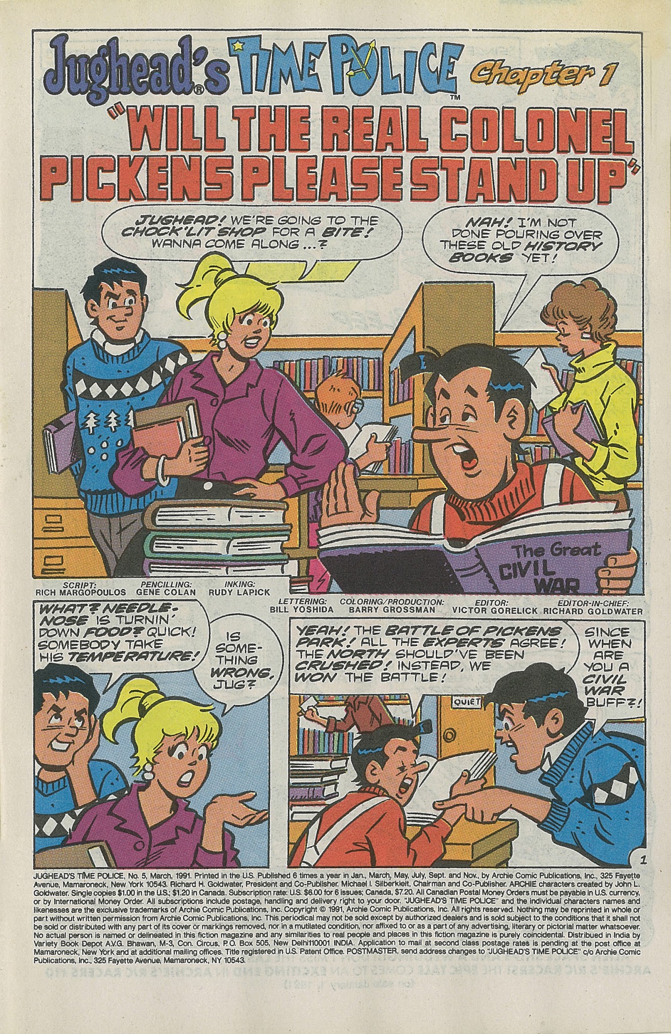 Read online Jughead's Time Police comic -  Issue #5 - 3