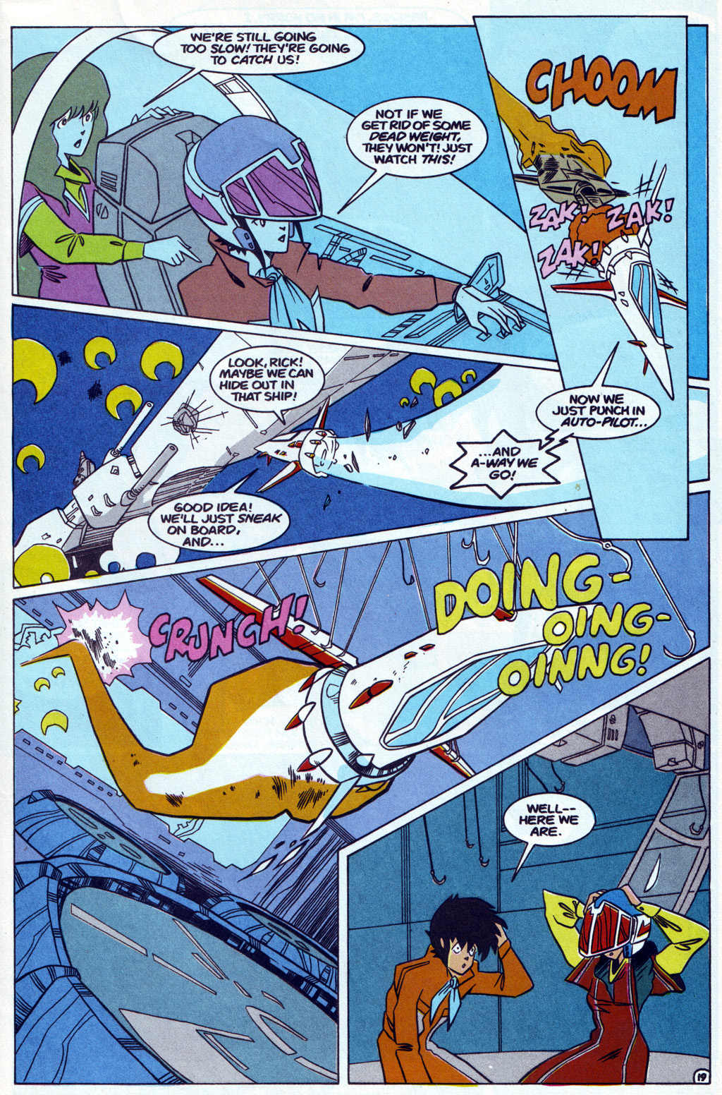 Read online Robotech The Macross Saga comic -  Issue #17 - 21