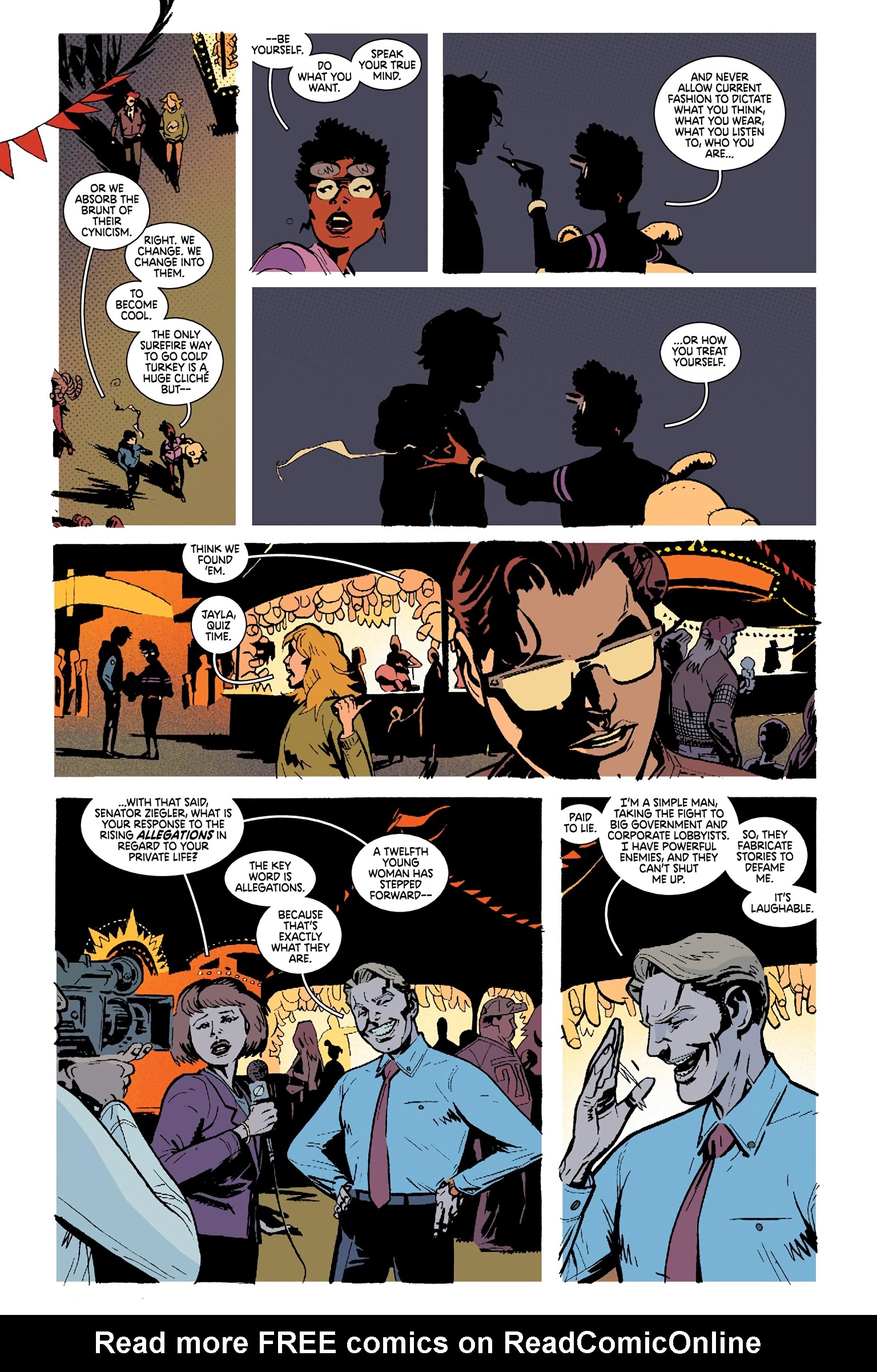 Read online Deadly Class comic -  Issue # _Deluxe Edition Teen Age Riot (Part 3) - 64