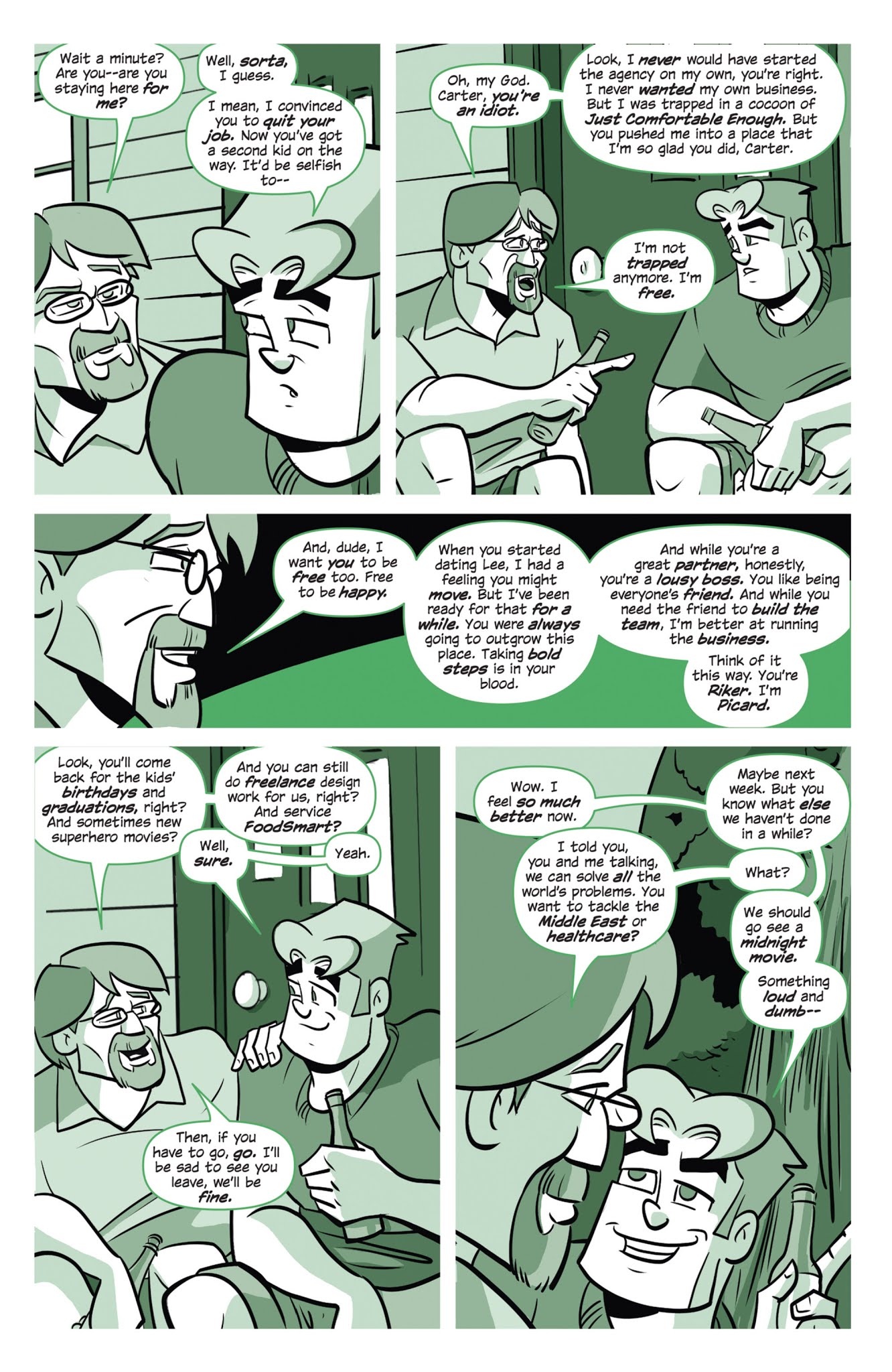 Read online Long Distance comic -  Issue #4 - 35