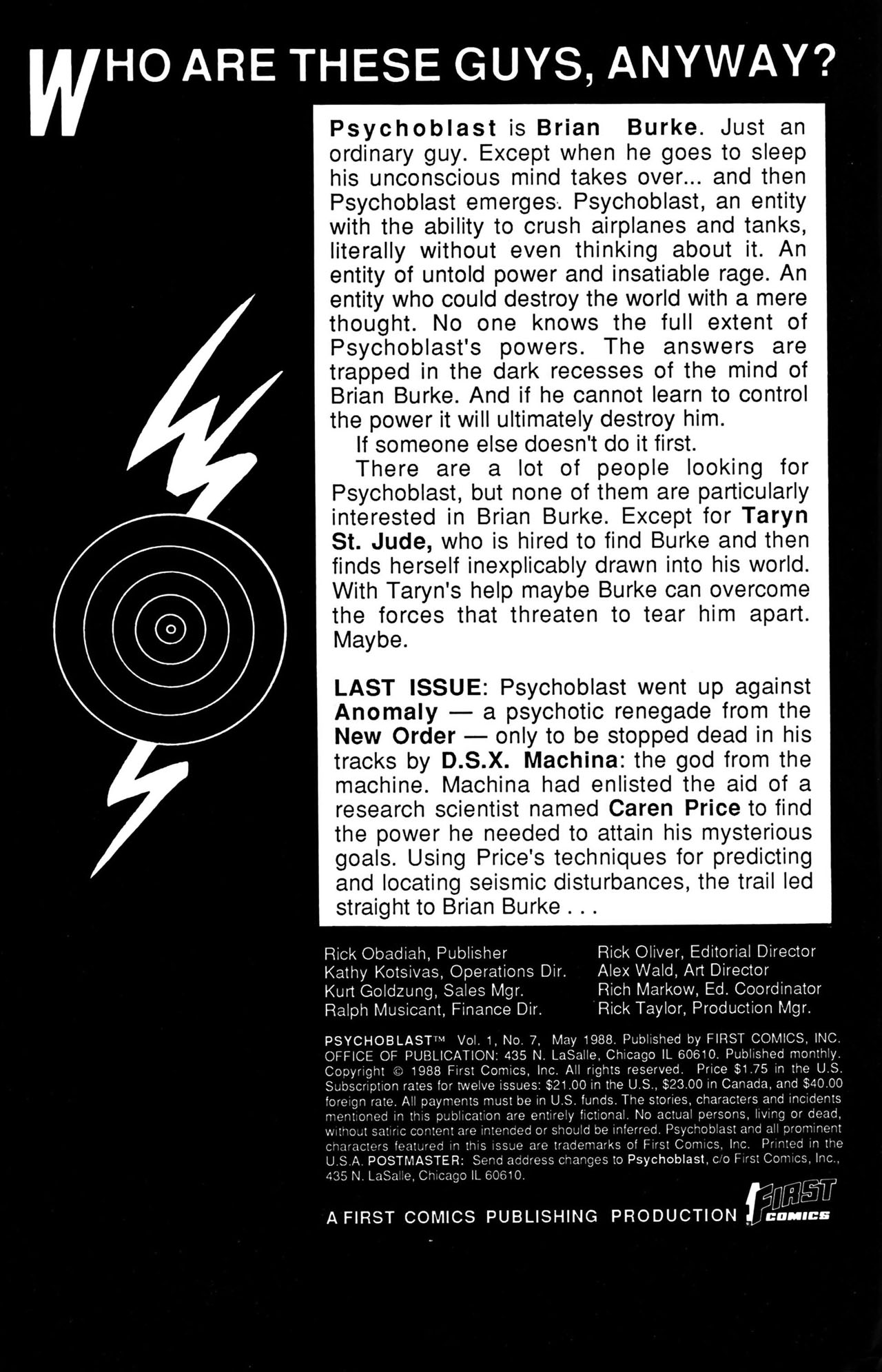 Read online Psychoblast comic -  Issue #7 - 2