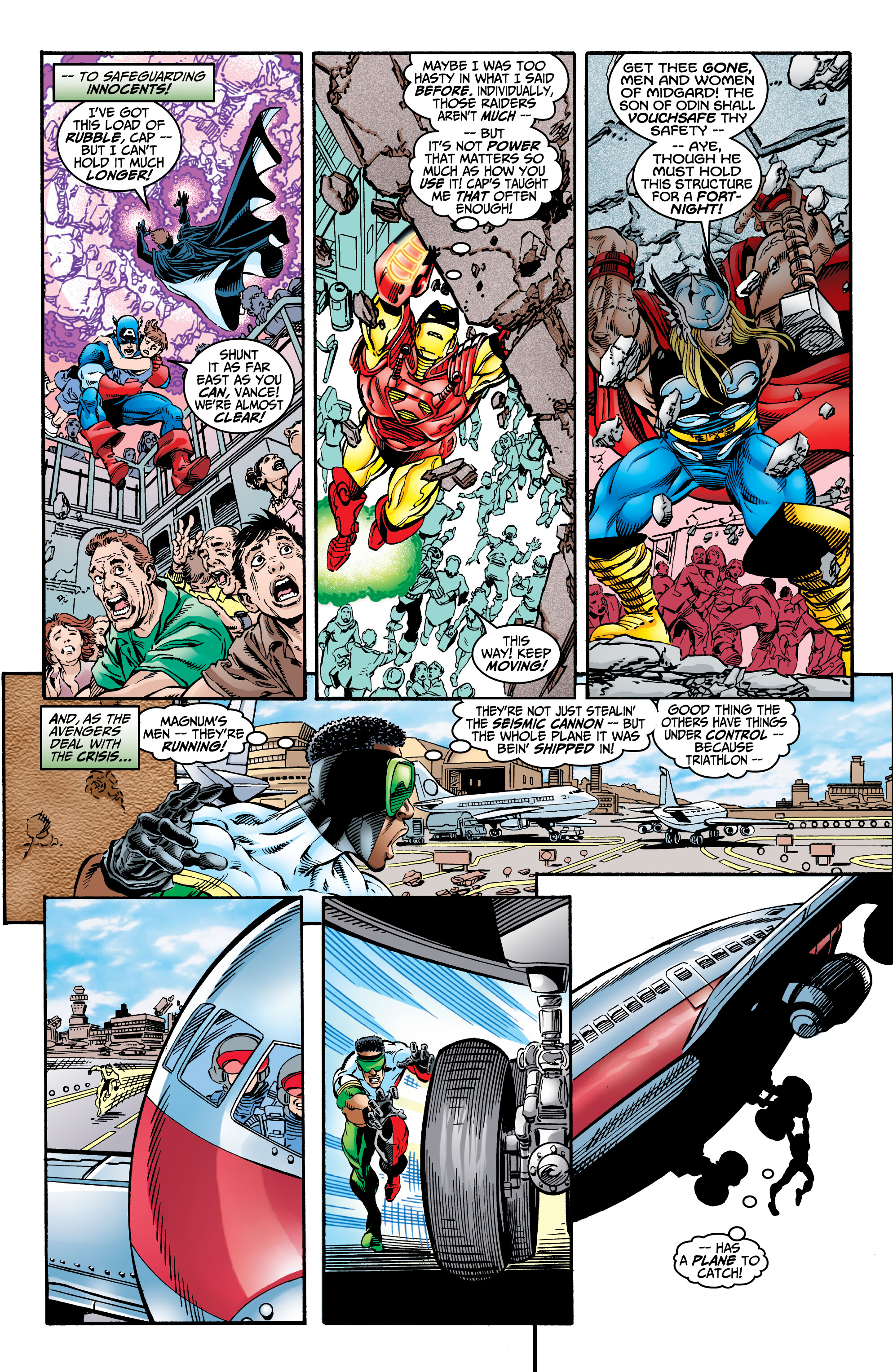 Read online Avengers By Kurt Busiek & George Perez Omnibus comic -  Issue # TPB (Part 4) - 9
