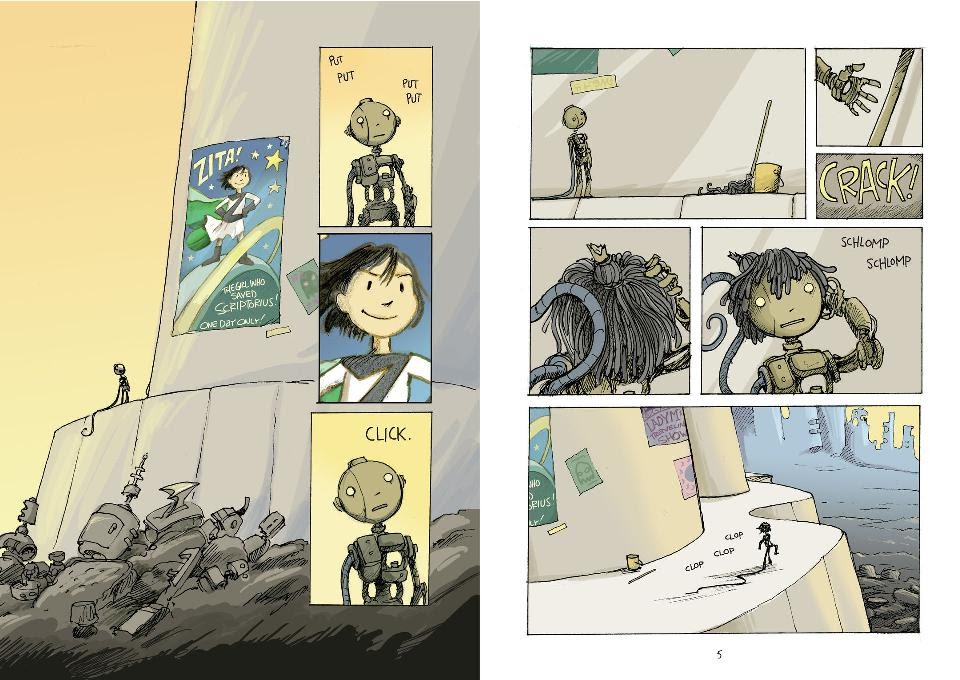 Read online Legends of Zita the Spacegirl comic -  Issue # TPB - 6