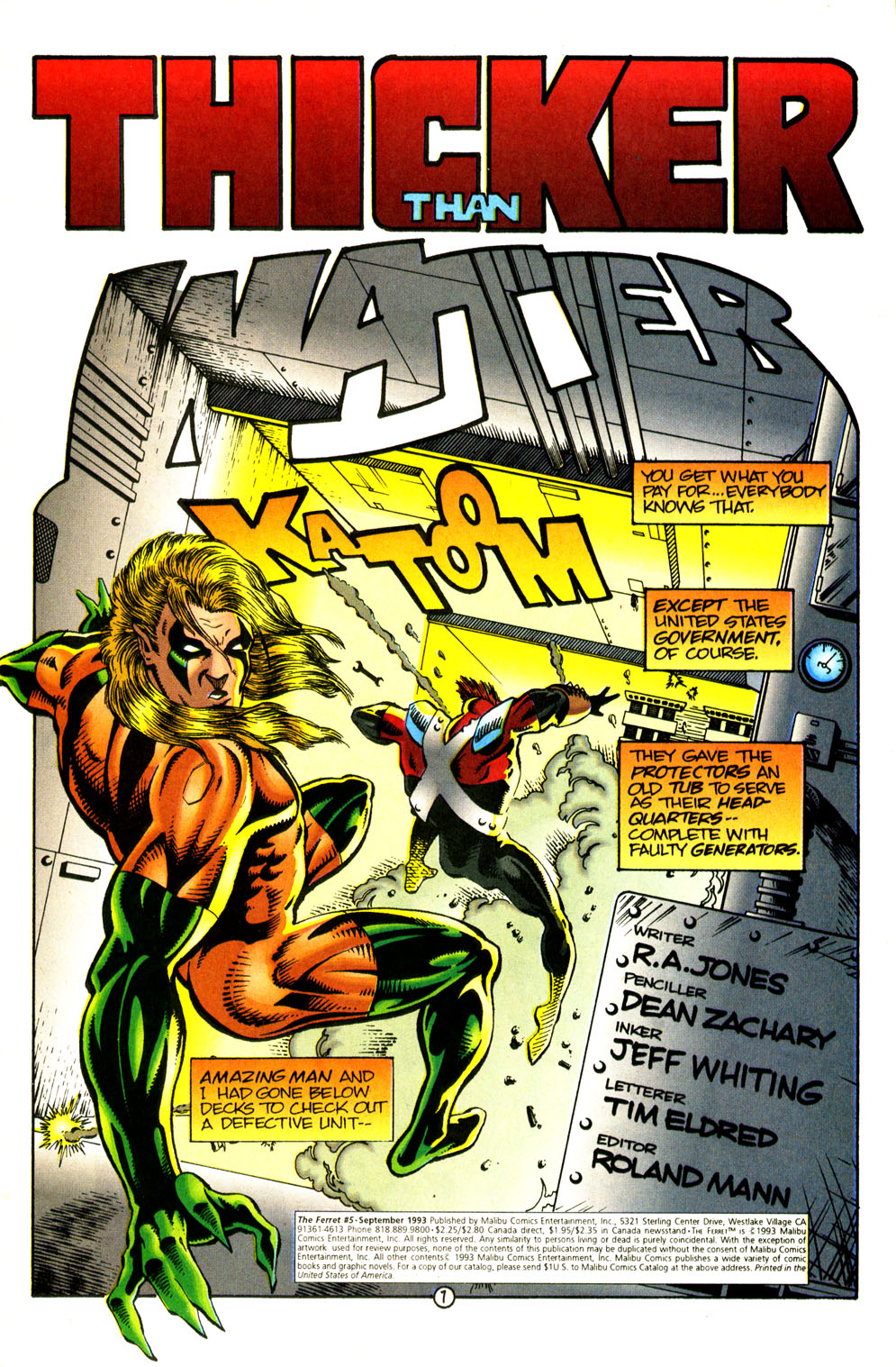 Read online The Ferret comic -  Issue #5 - 2