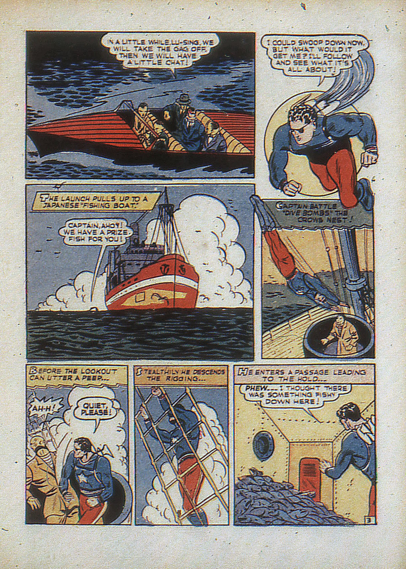 Read online Captain Battle Comics comic -  Issue #1 - 21
