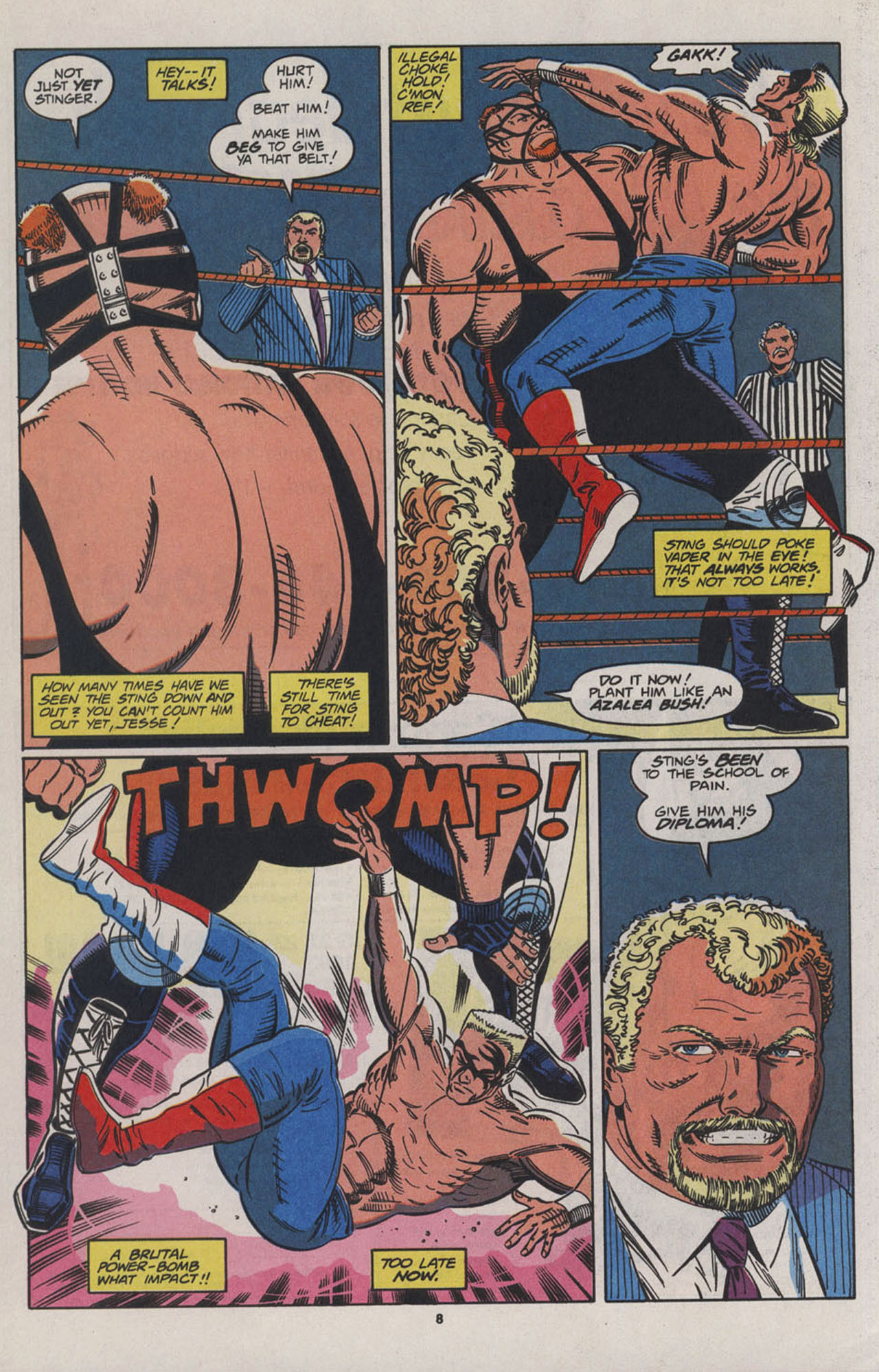 Read online WCW World Championship Wrestling comic -  Issue #12 - 10