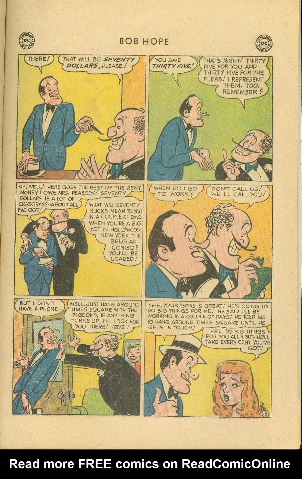 Read online The Adventures of Bob Hope comic -  Issue #67 - 21