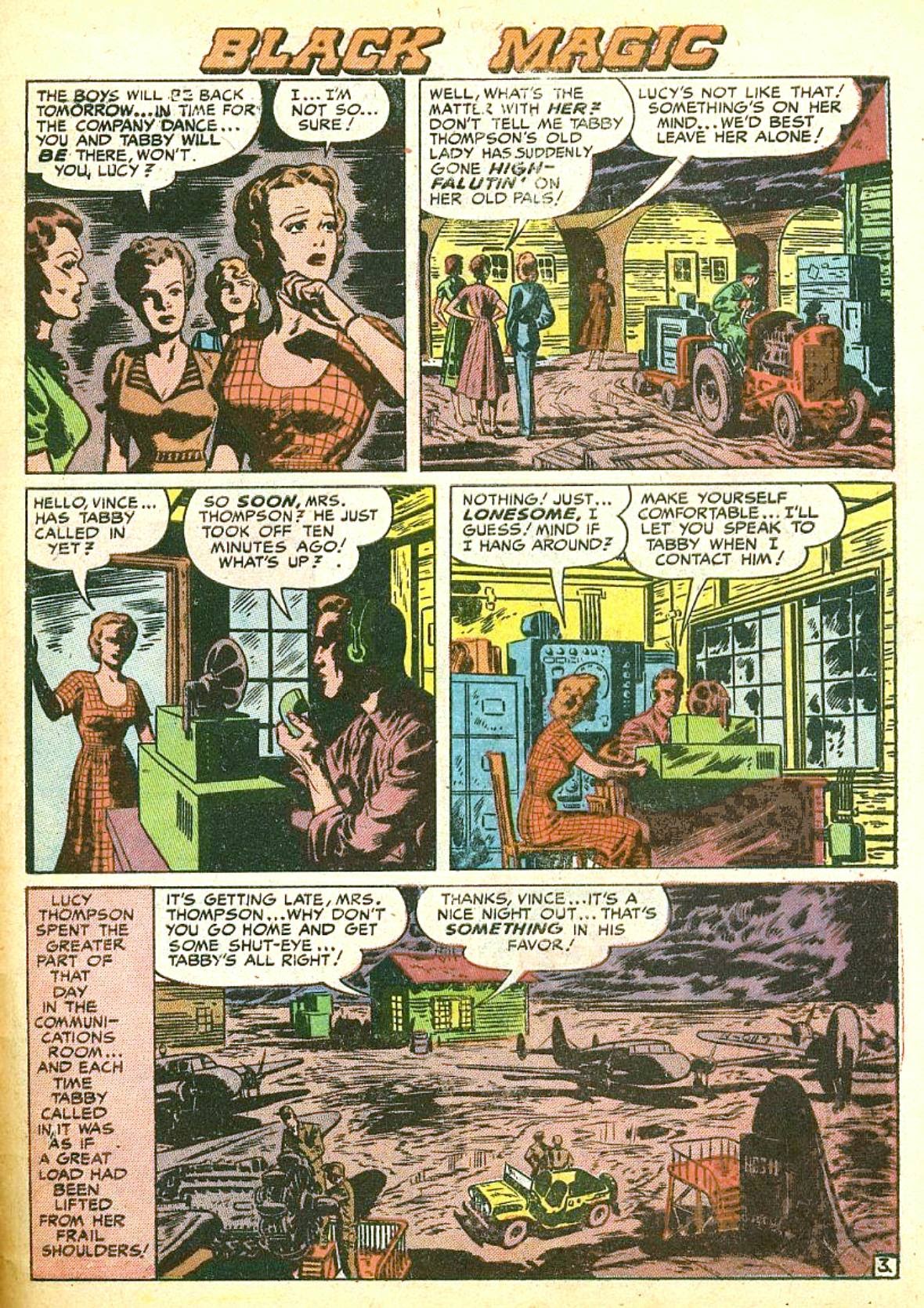 Read online Black Magic (1950) comic -  Issue #3 - 37