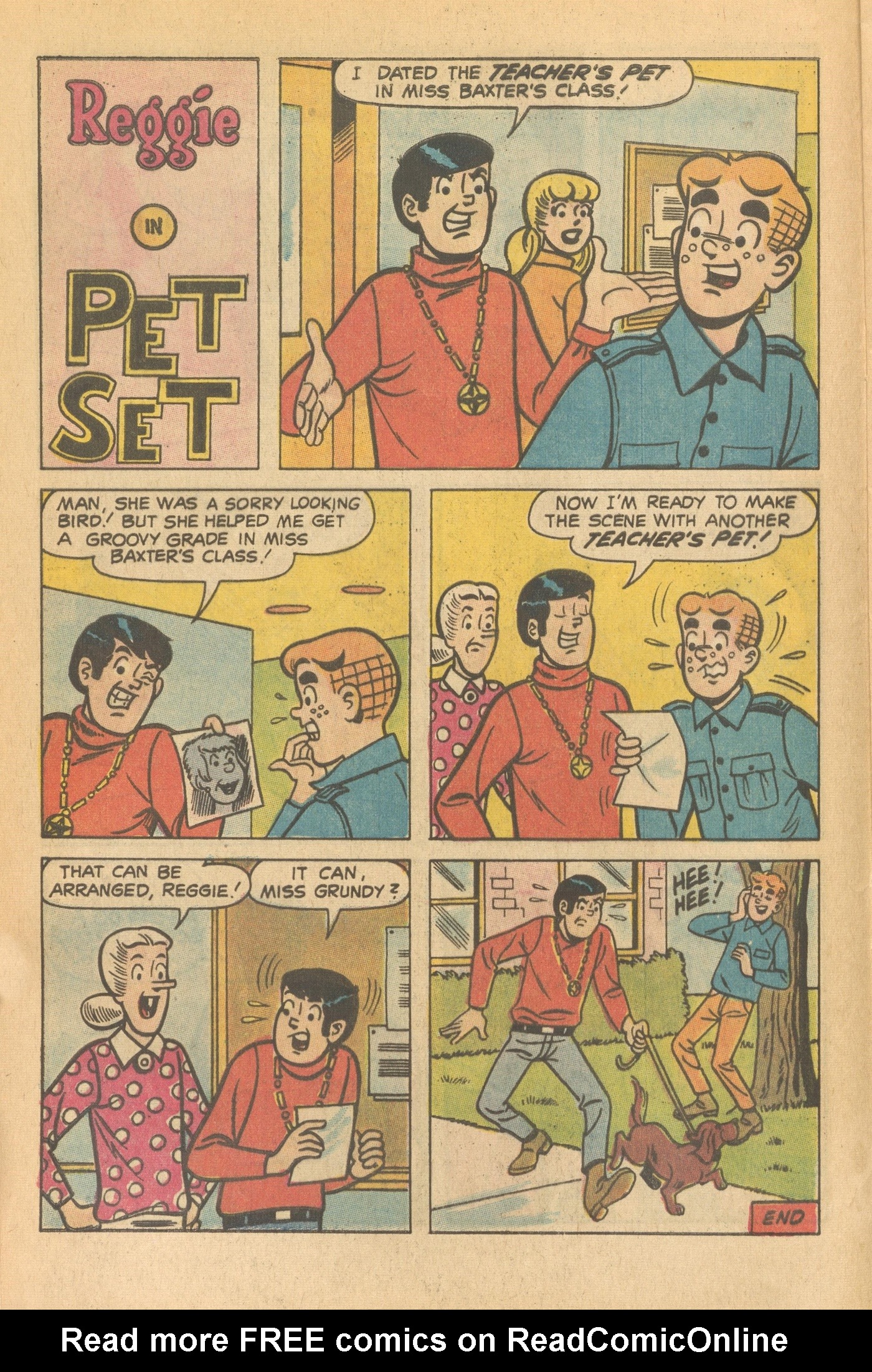 Read online Reggie's Wise Guy Jokes comic -  Issue #18 - 22