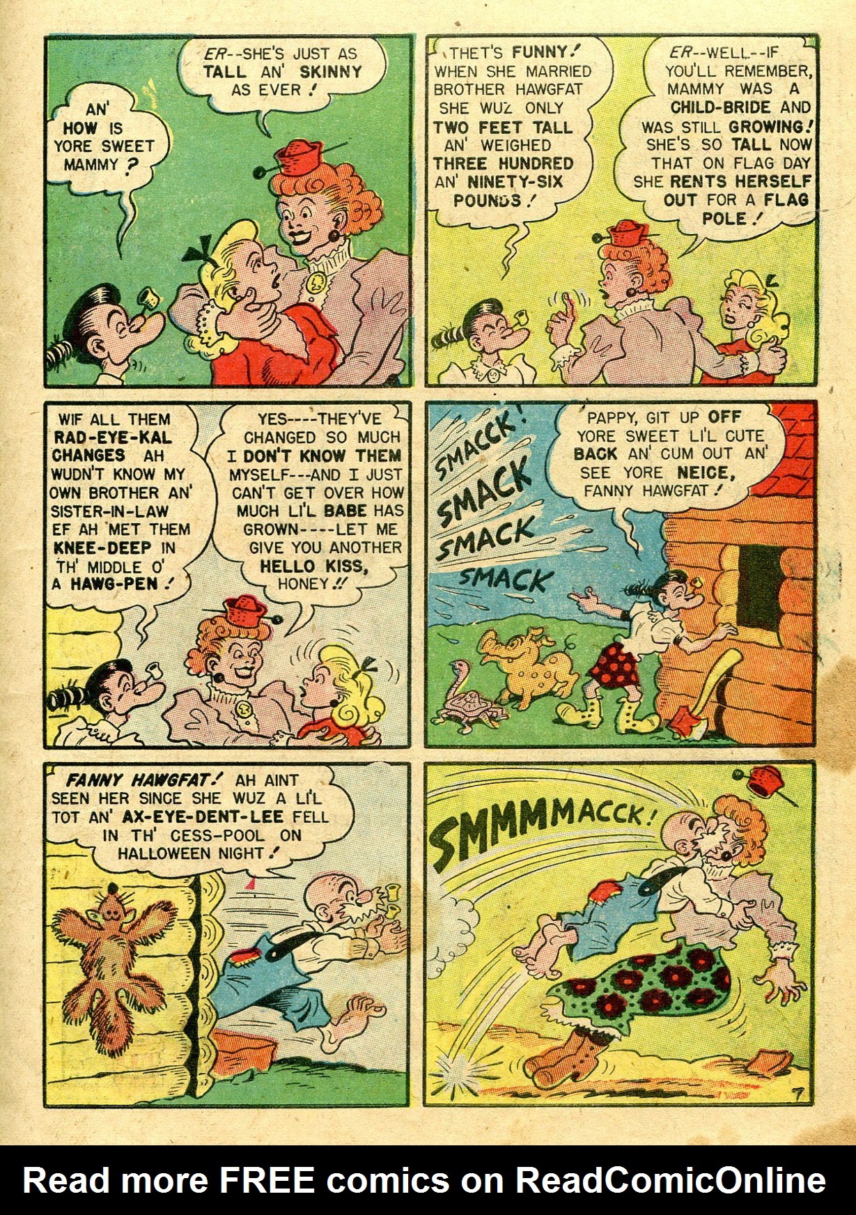 Read online Babe (1948) comic -  Issue #8 - 9