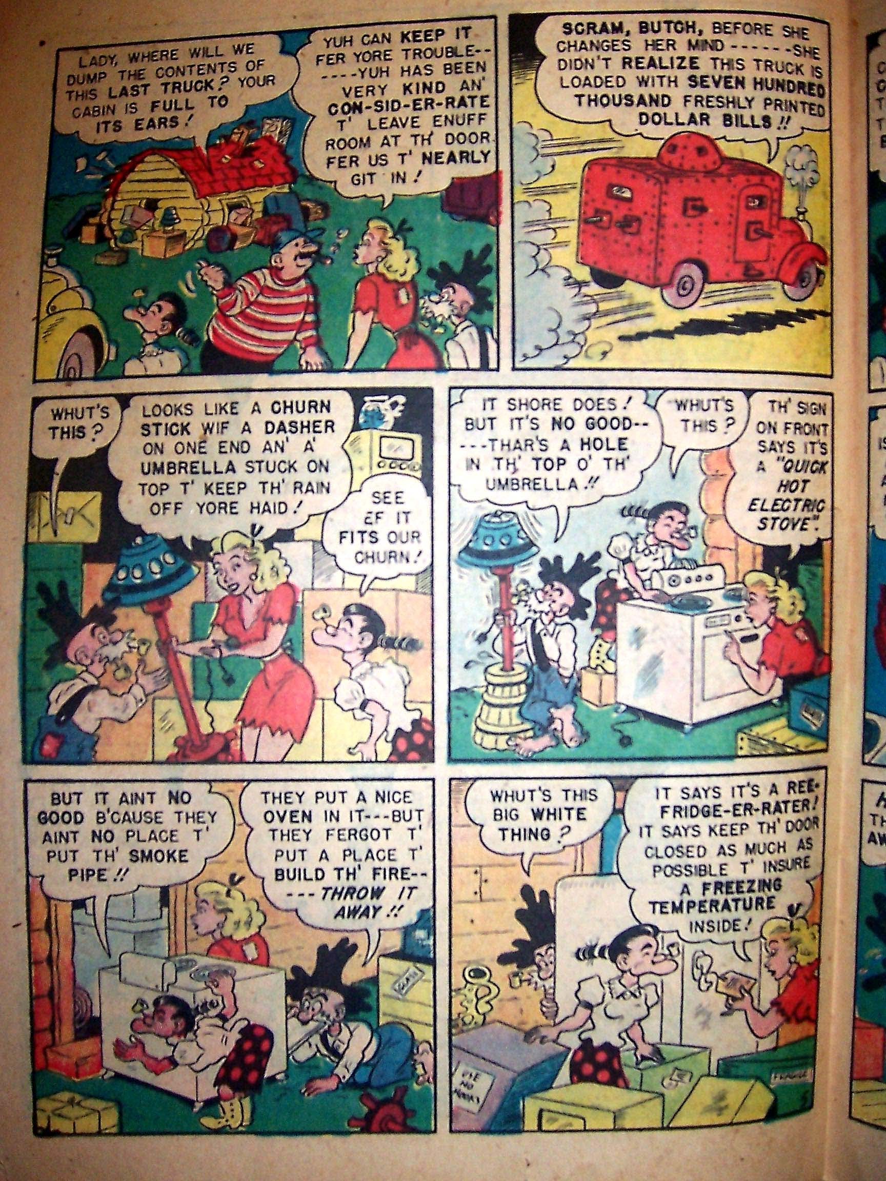 Read online Babe (1948) comic -  Issue #9 - 36