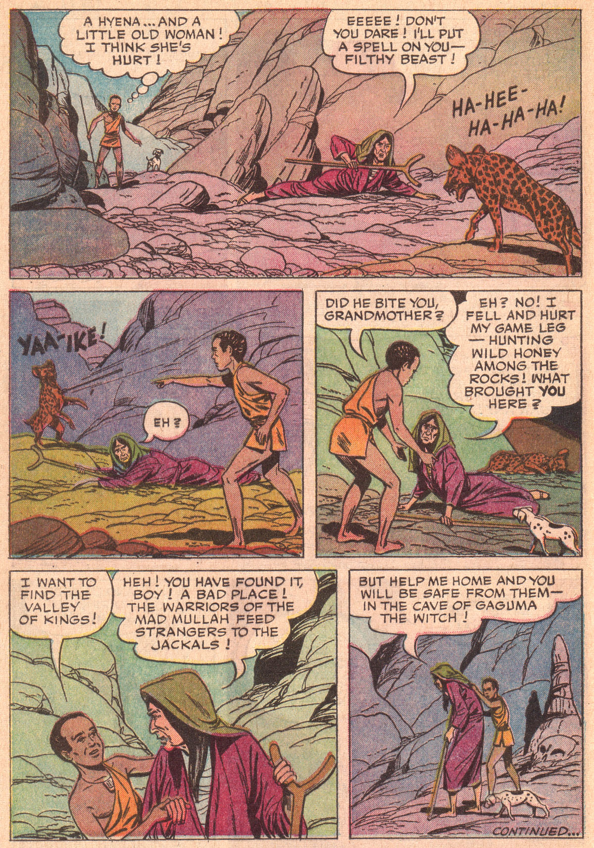 Read online Korak, Son of Tarzan (1964) comic -  Issue #25 - 32