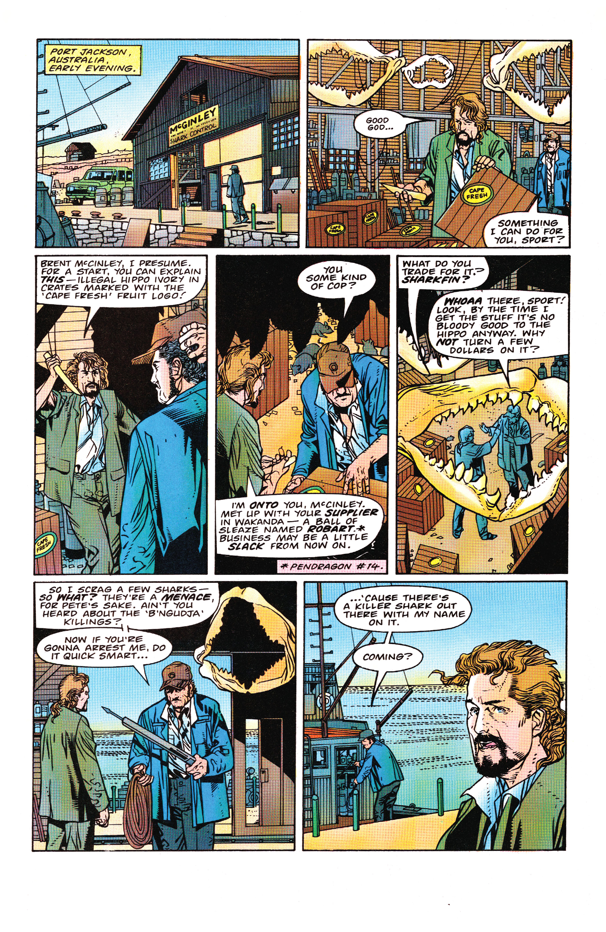 Read online Knights of Pendragon Omnibus comic -  Issue # TPB (Part 4) - 44