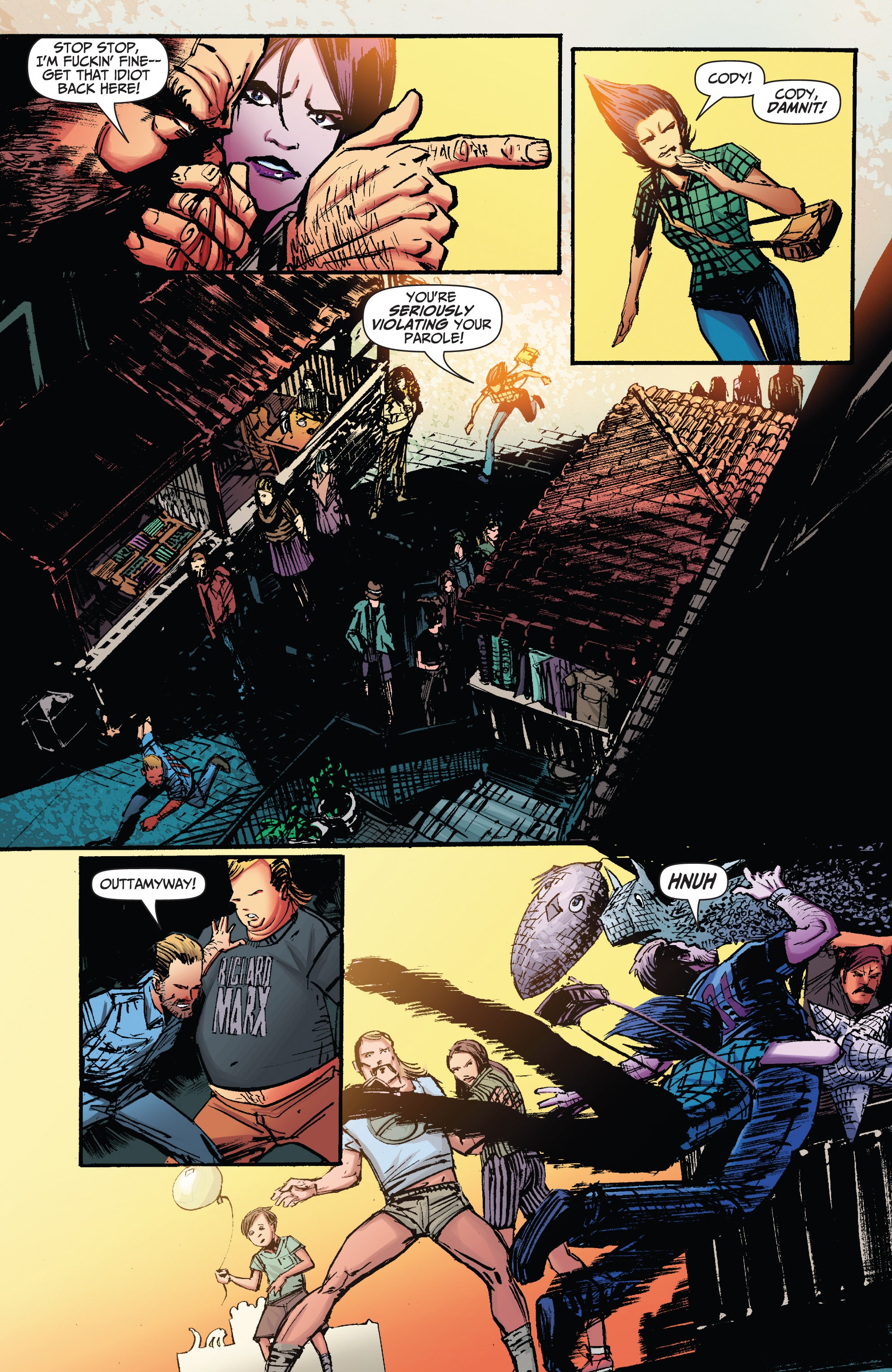 Read online Ex-Con comic -  Issue #5 - 6