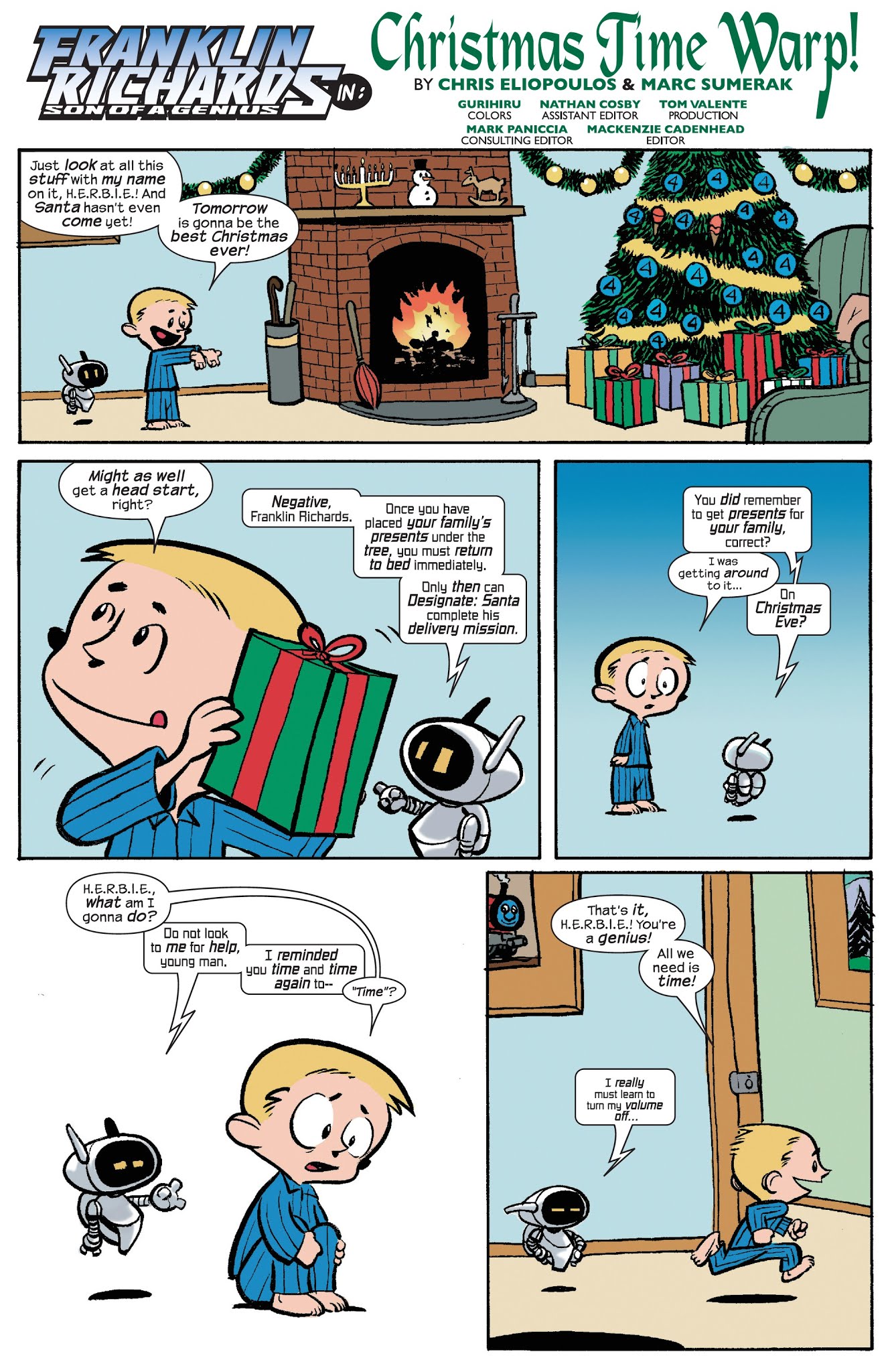 Read online Franklin Richards: A Fantastic Year comic -  Issue # TPB - 101