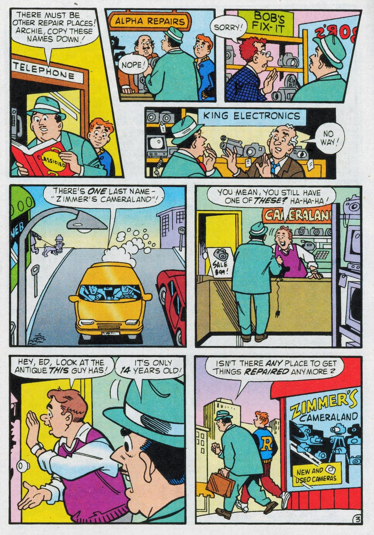 Read online Archie's Double Digest Magazine comic -  Issue #160 - 144
