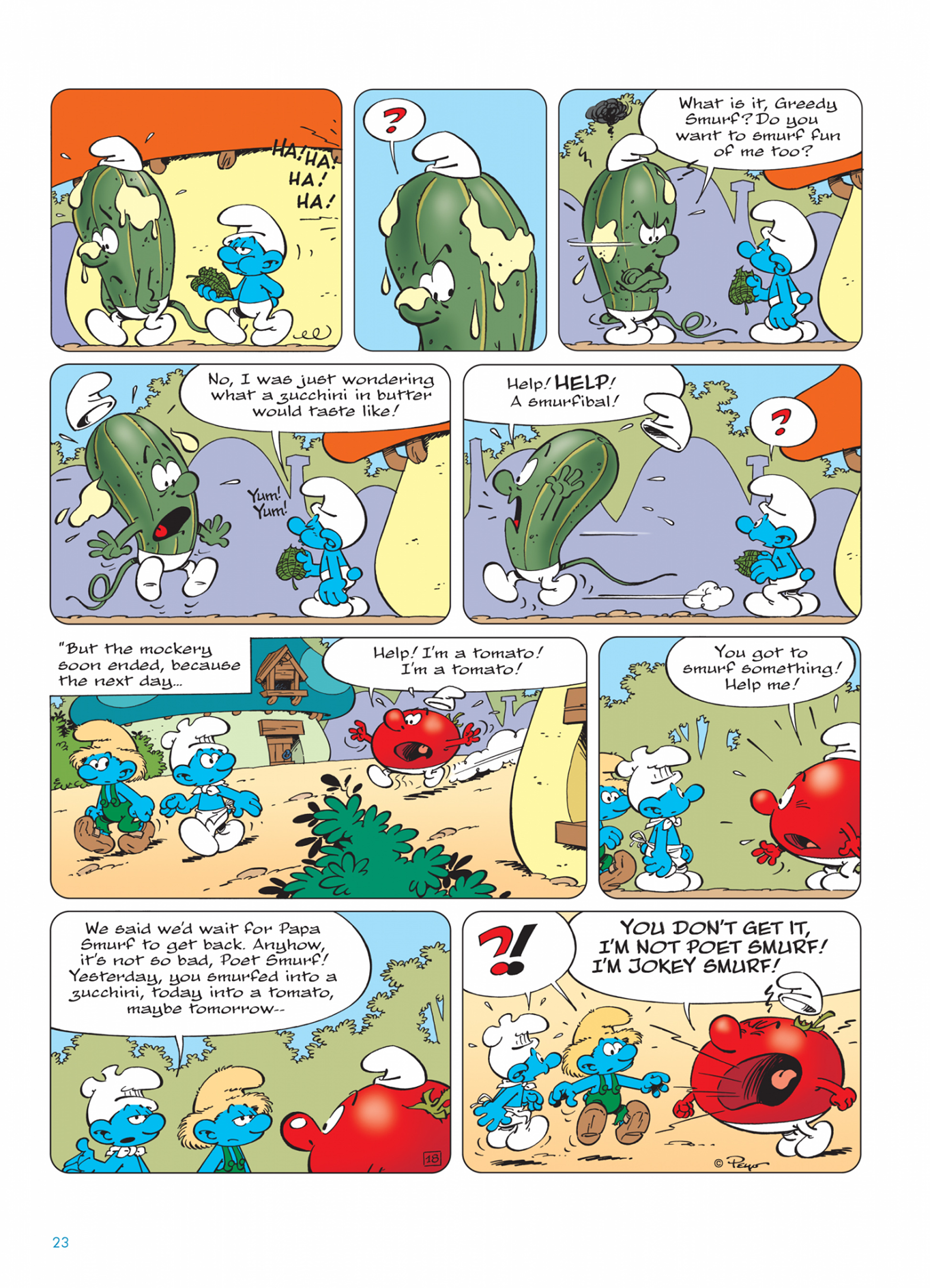 Read online The Smurfs comic -  Issue #26 - 23