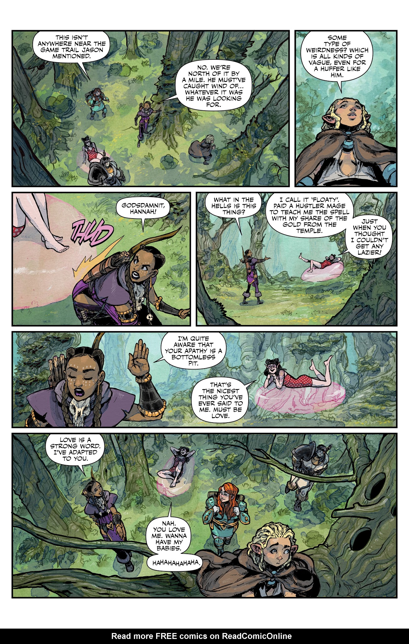 Read online Rat Queens (2017) comic -  Issue #6 - 9