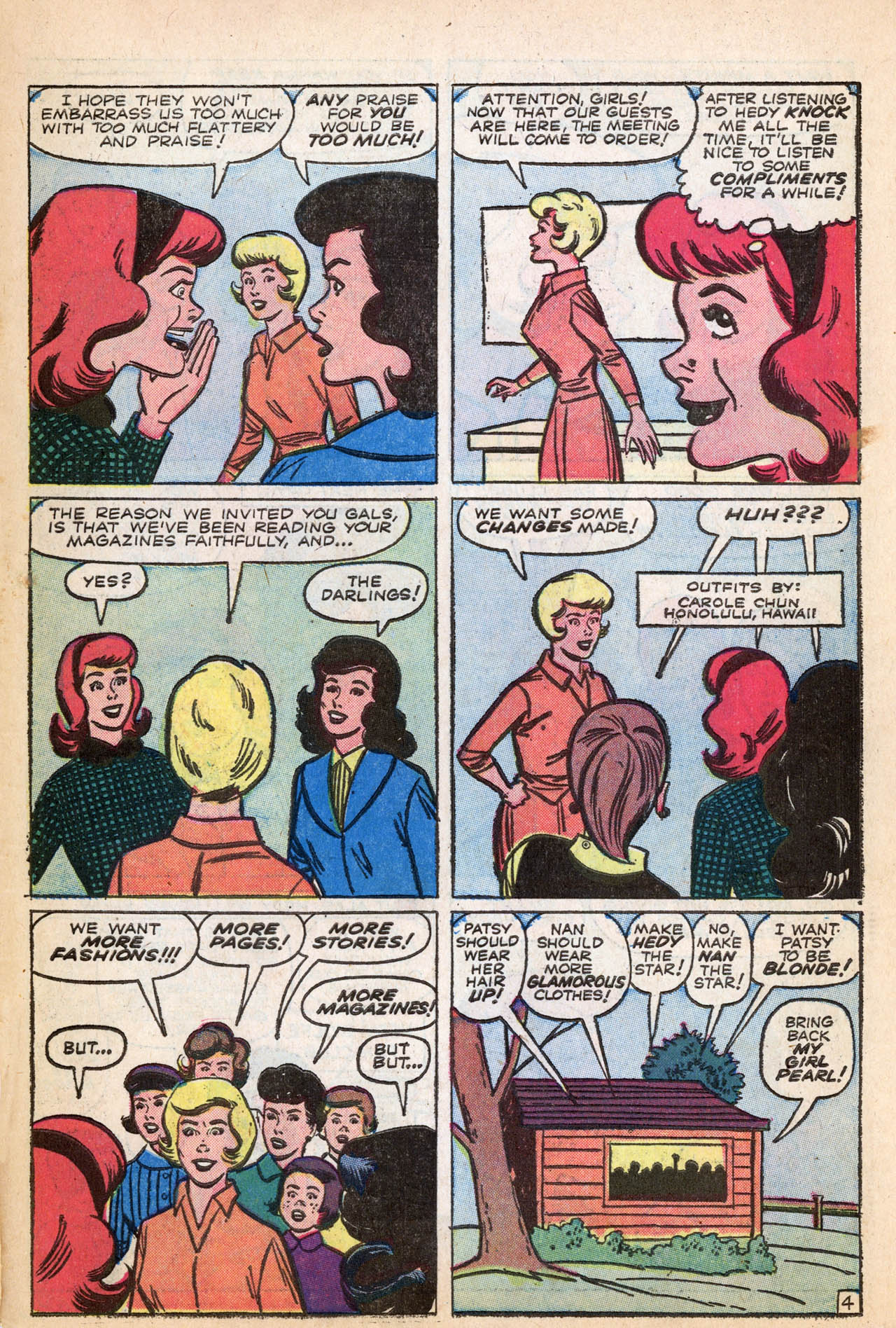 Read online Patsy Walker comic -  Issue #100 - 31