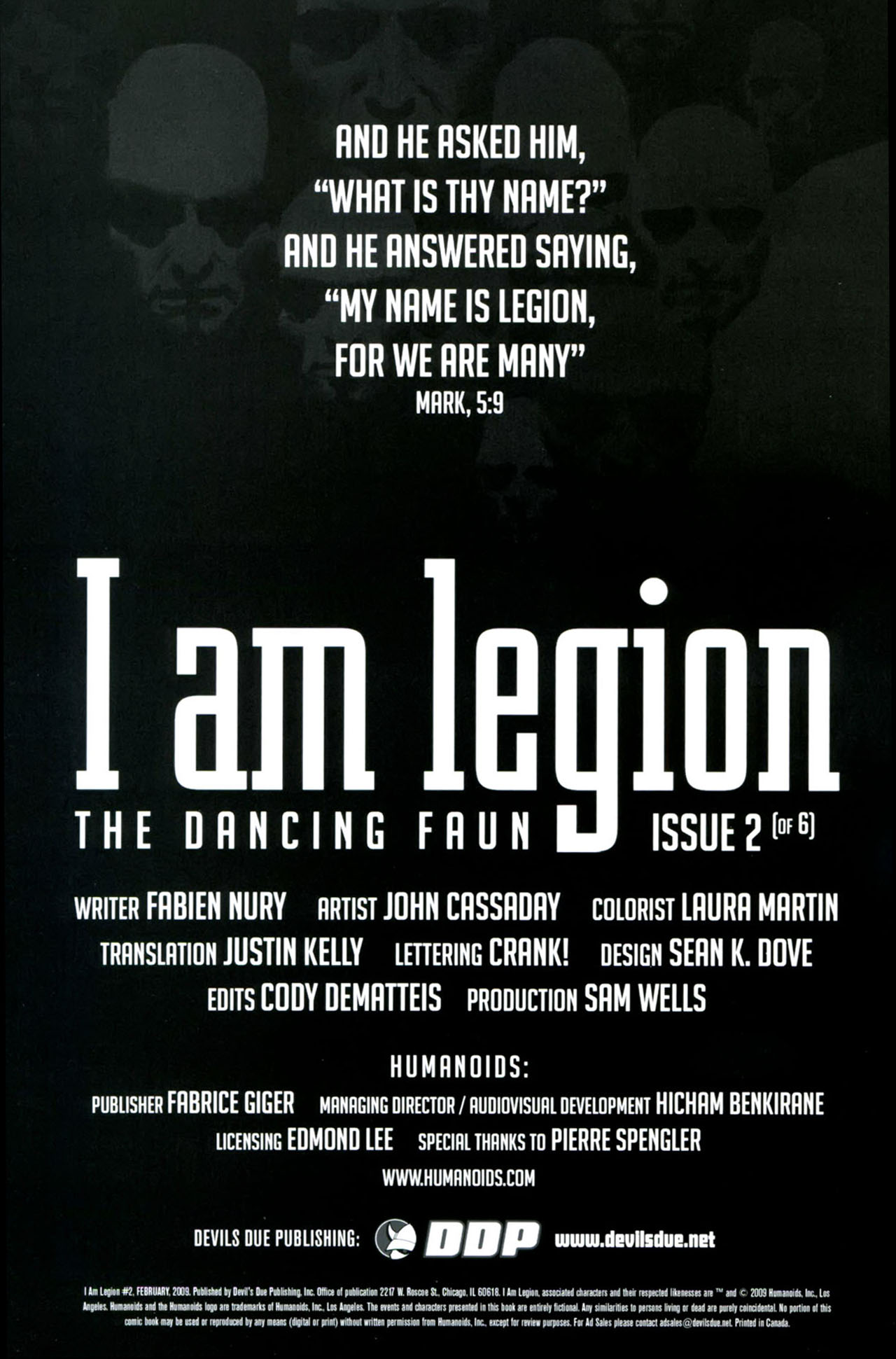 Read online I Am Legion comic -  Issue #2 - 3