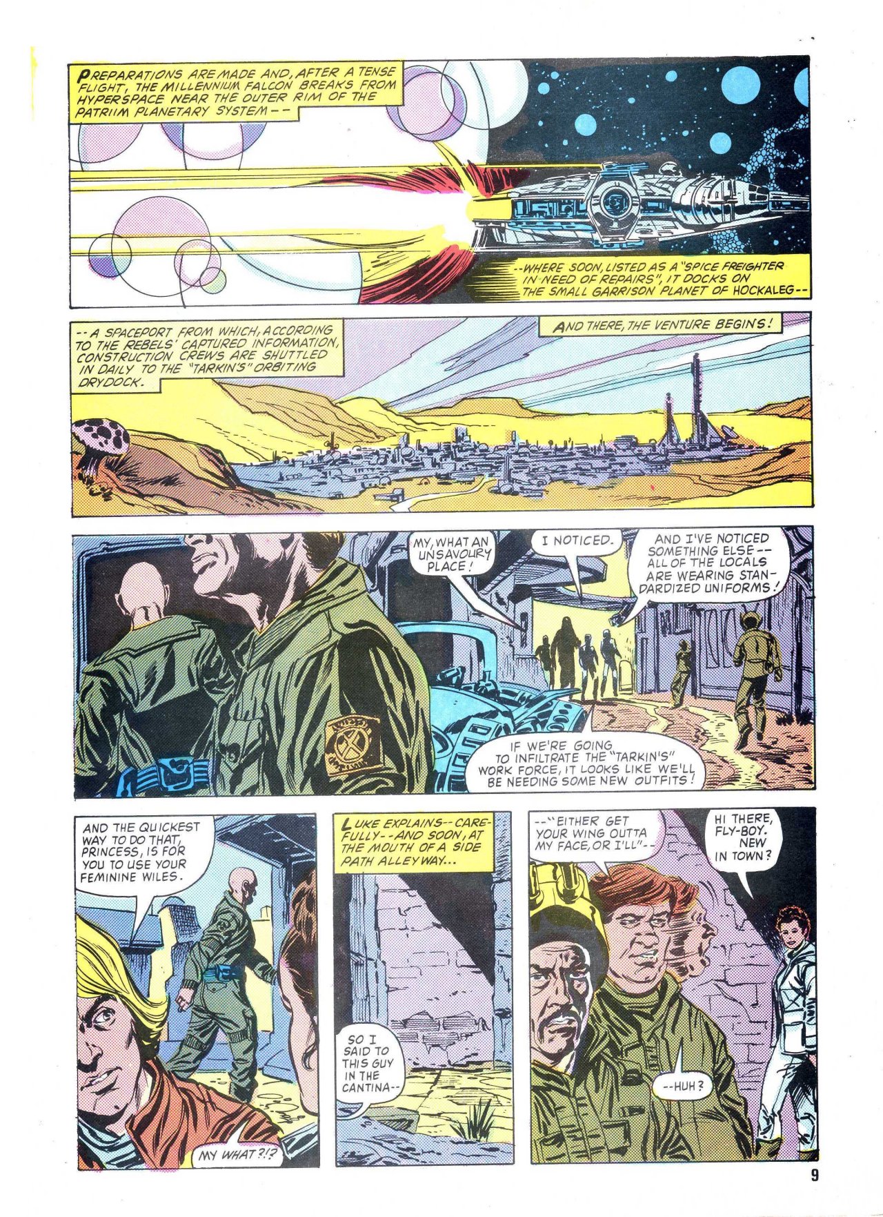 Read online Return of the Jedi comic -  Issue #82 - 9