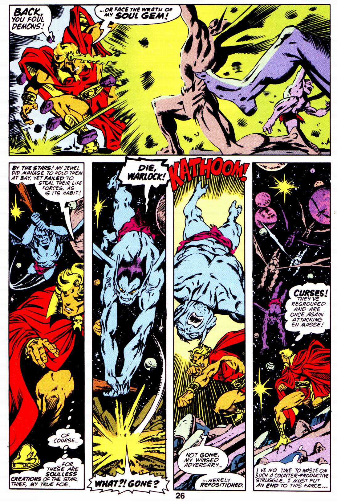 Read online Warlock (1982) comic -  Issue #4 - 28
