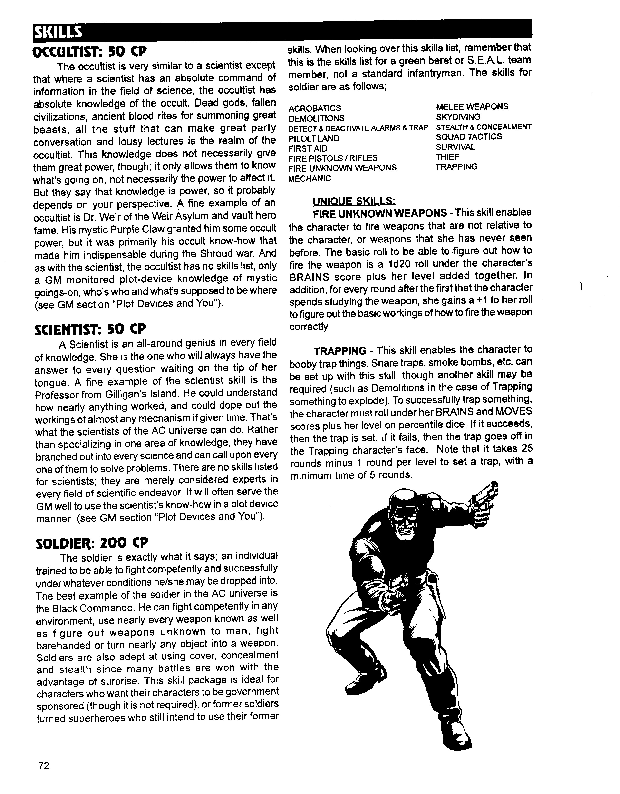 Read online Superbabes: The Femforce Role-Playing Game comic -  Issue # TPB - 74