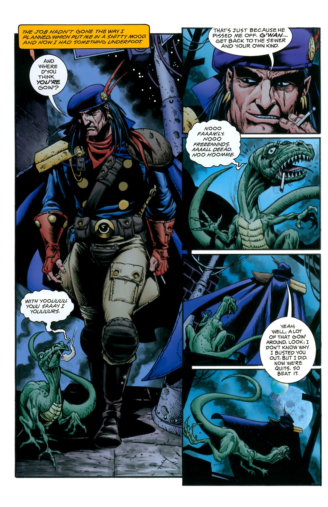 Read online GrimJack: The Manx Cat comic -  Issue #1 - 17