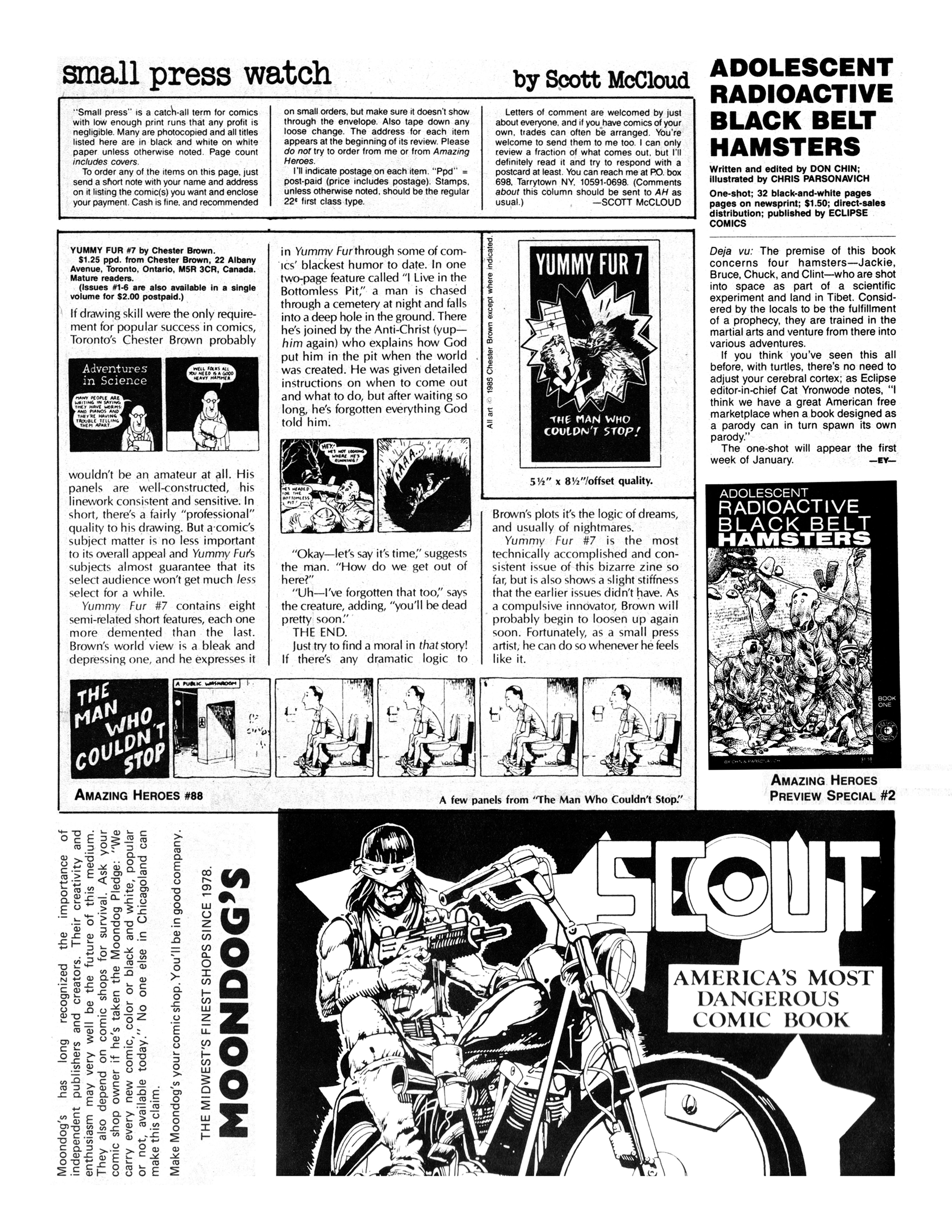 Read online 1986 zine comic -  Issue # TPB - 10