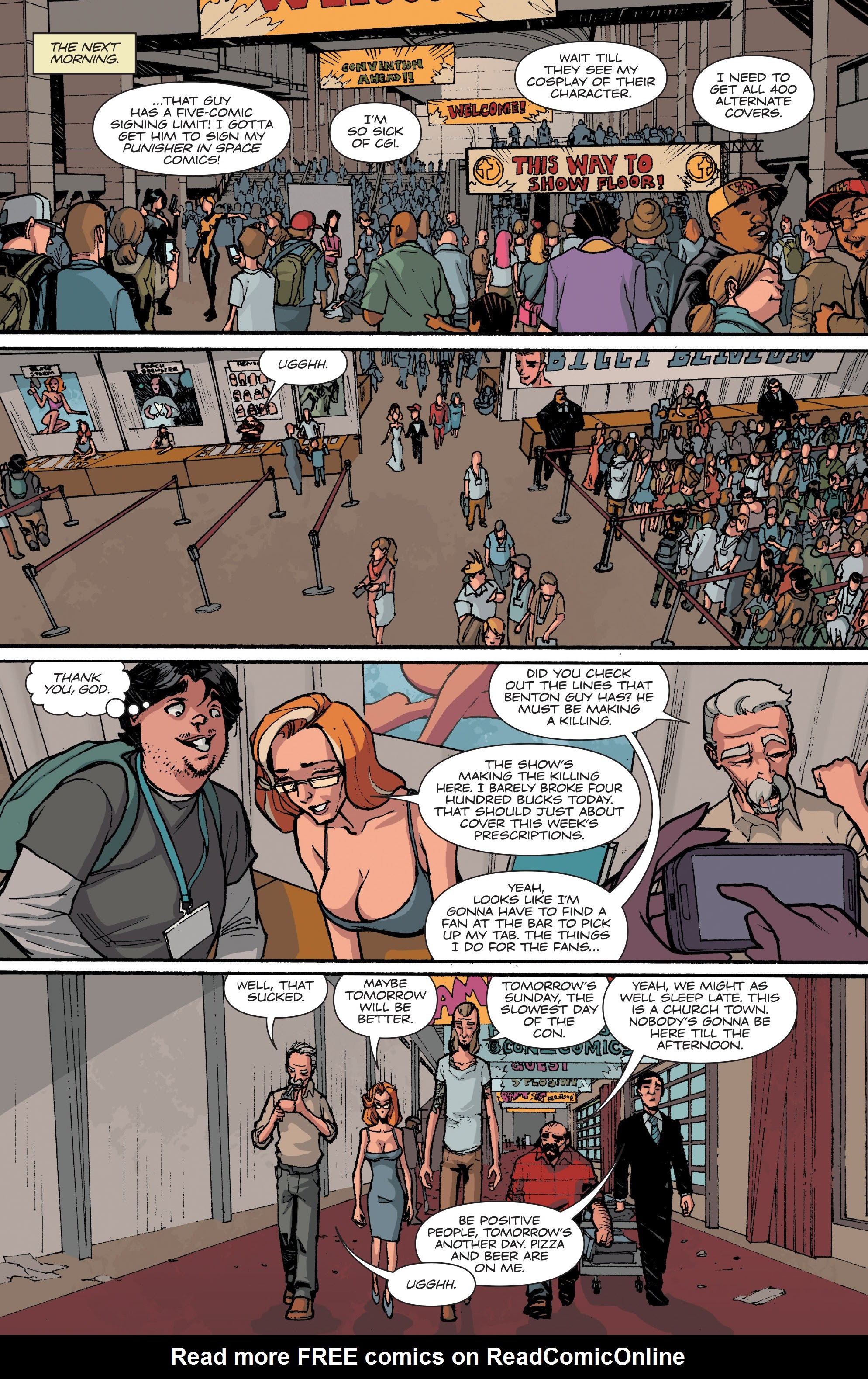 Read online Palmiotti & Brady's The Big Con Job comic -  Issue #1 - 21
