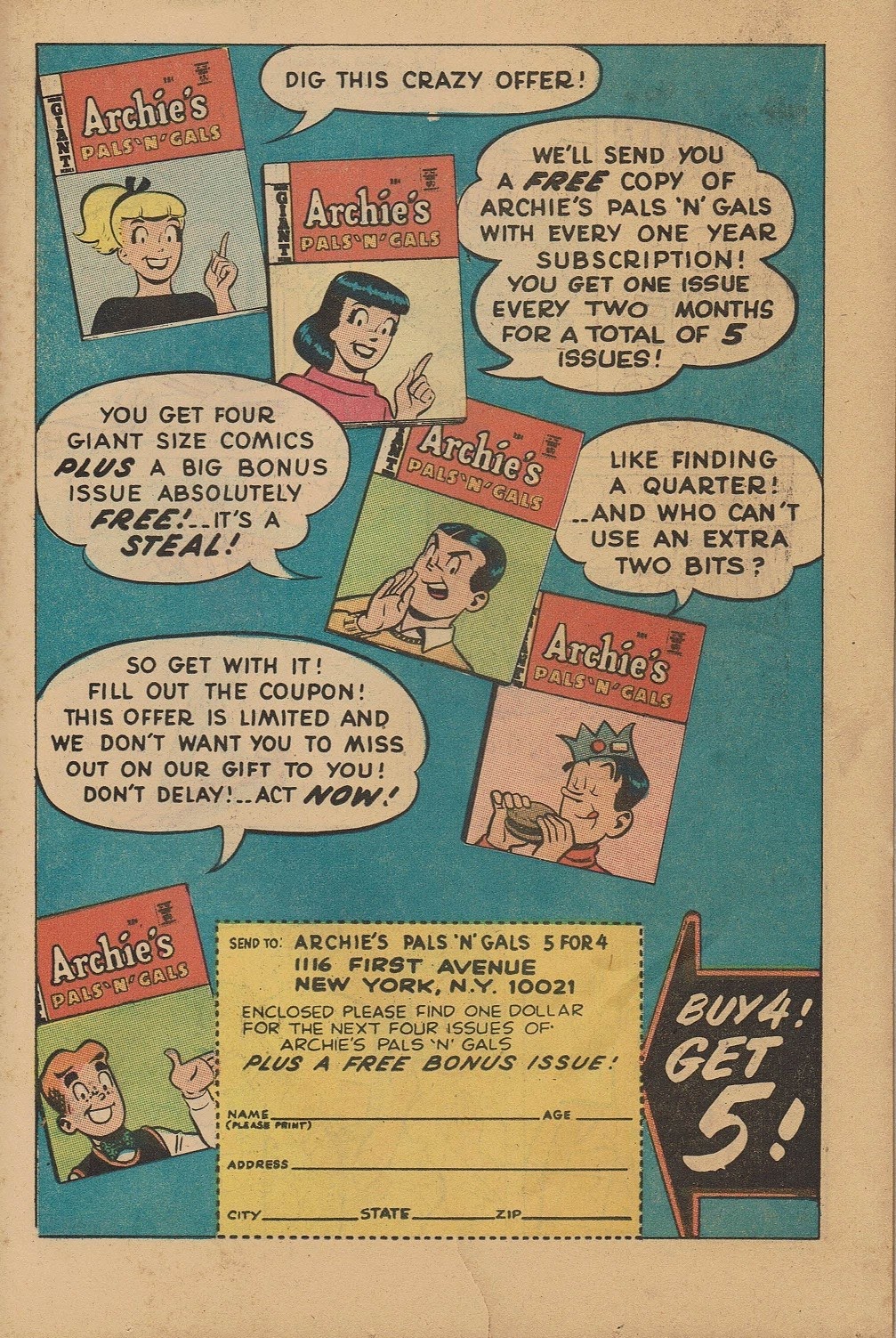 Read online Reggie's Wise Guy Jokes comic -  Issue #3 - 19