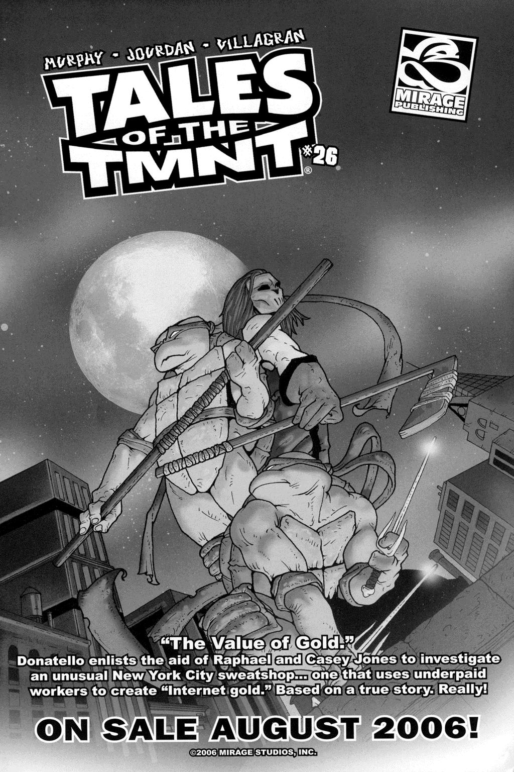 Read online Tales of the TMNT comic -  Issue #25 - 50