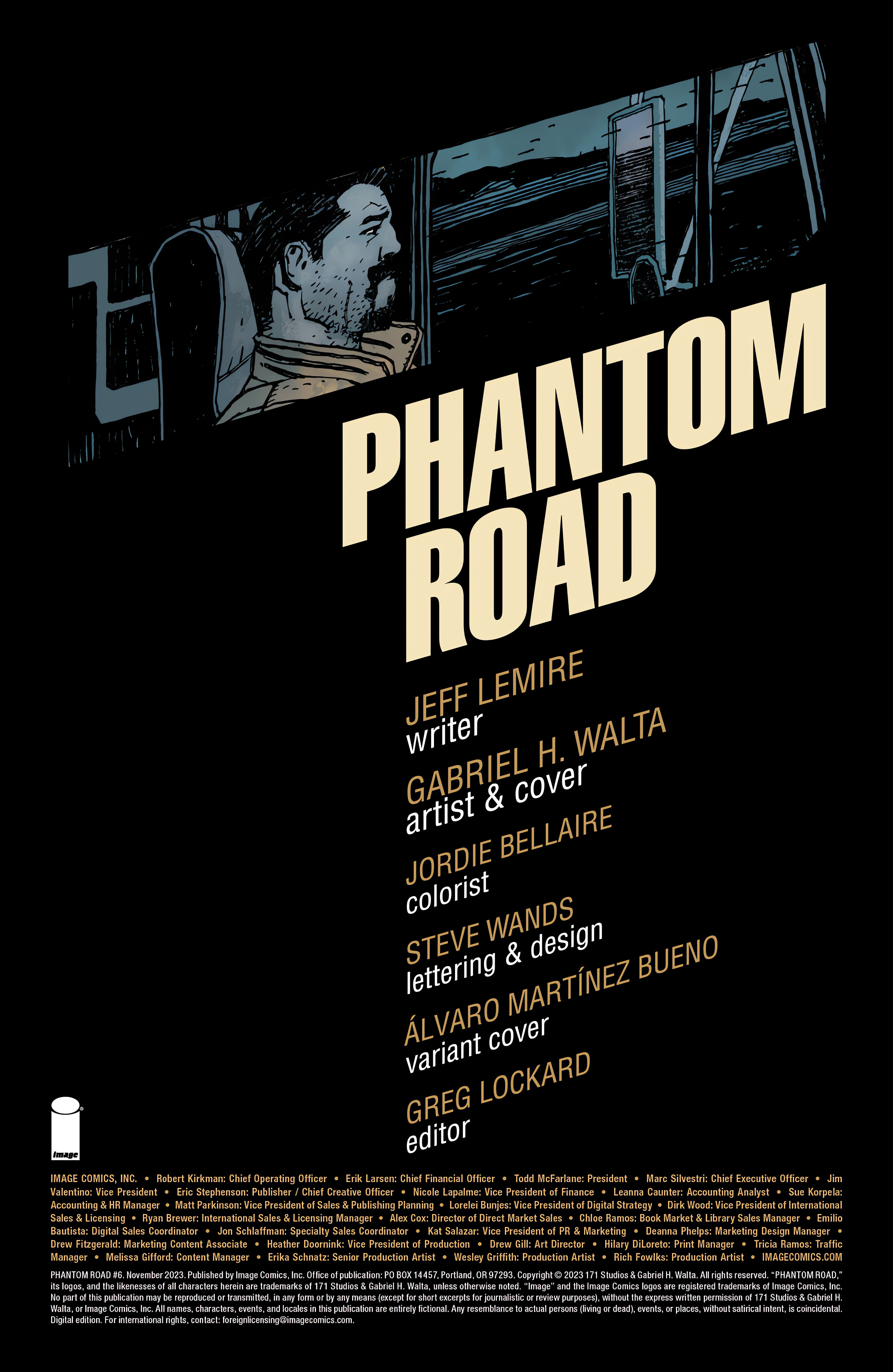 Read online Phantom Road comic -  Issue #6 - 2