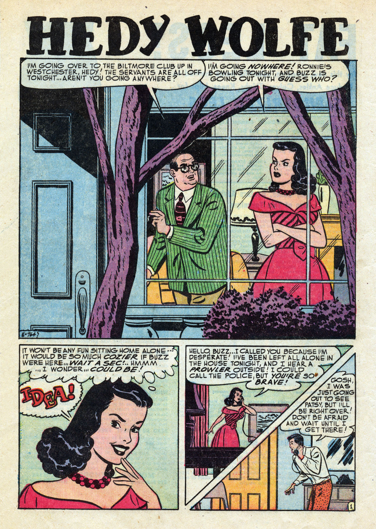 Read online Patsy and her Pals comic -  Issue #9 - 12