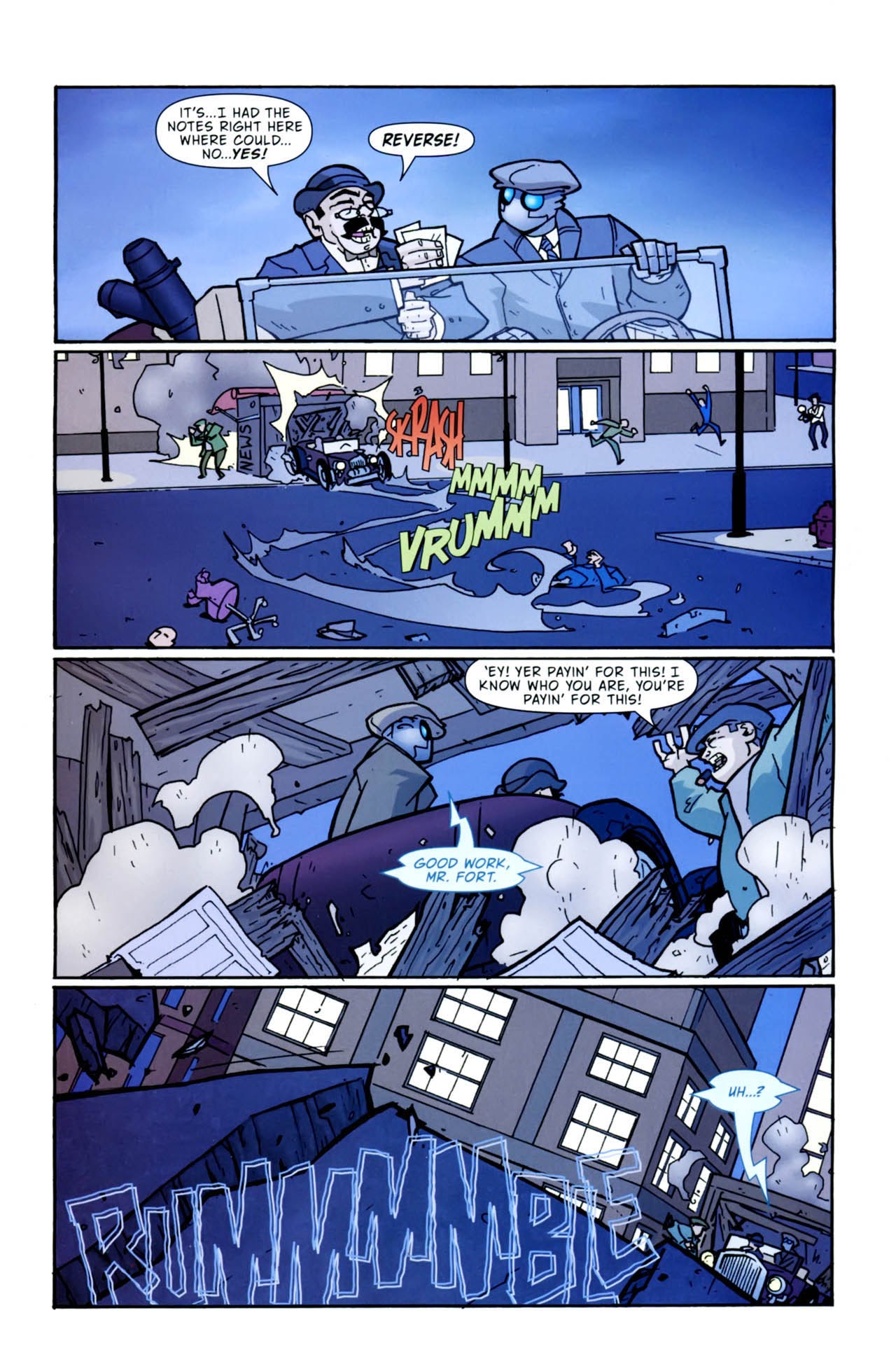 Read online Atomic Robo and the Shadow From Beyond Time comic -  Issue #2 - 7