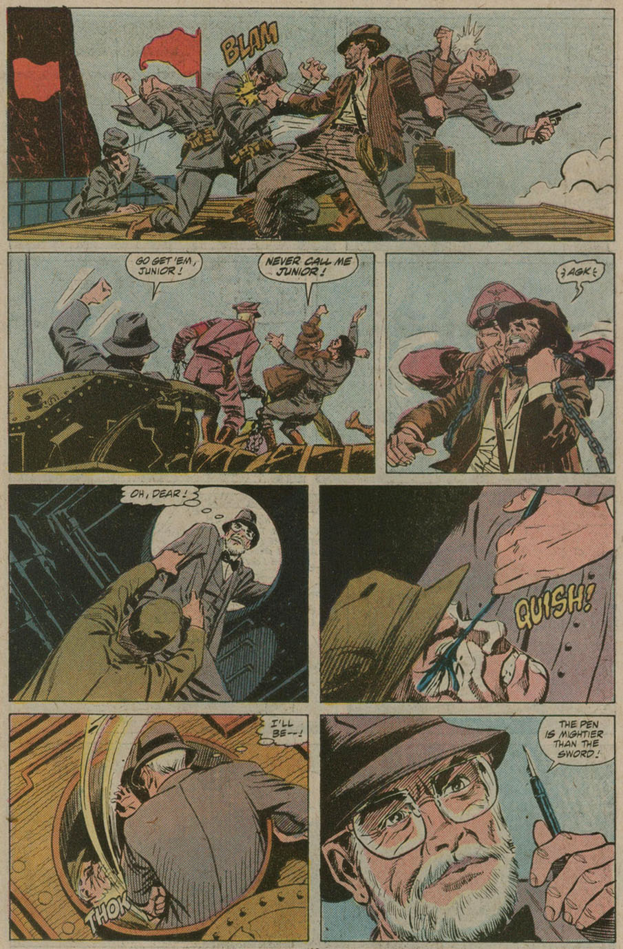 Read online Indiana Jones and the Last Crusade comic -  Issue #4 - 10