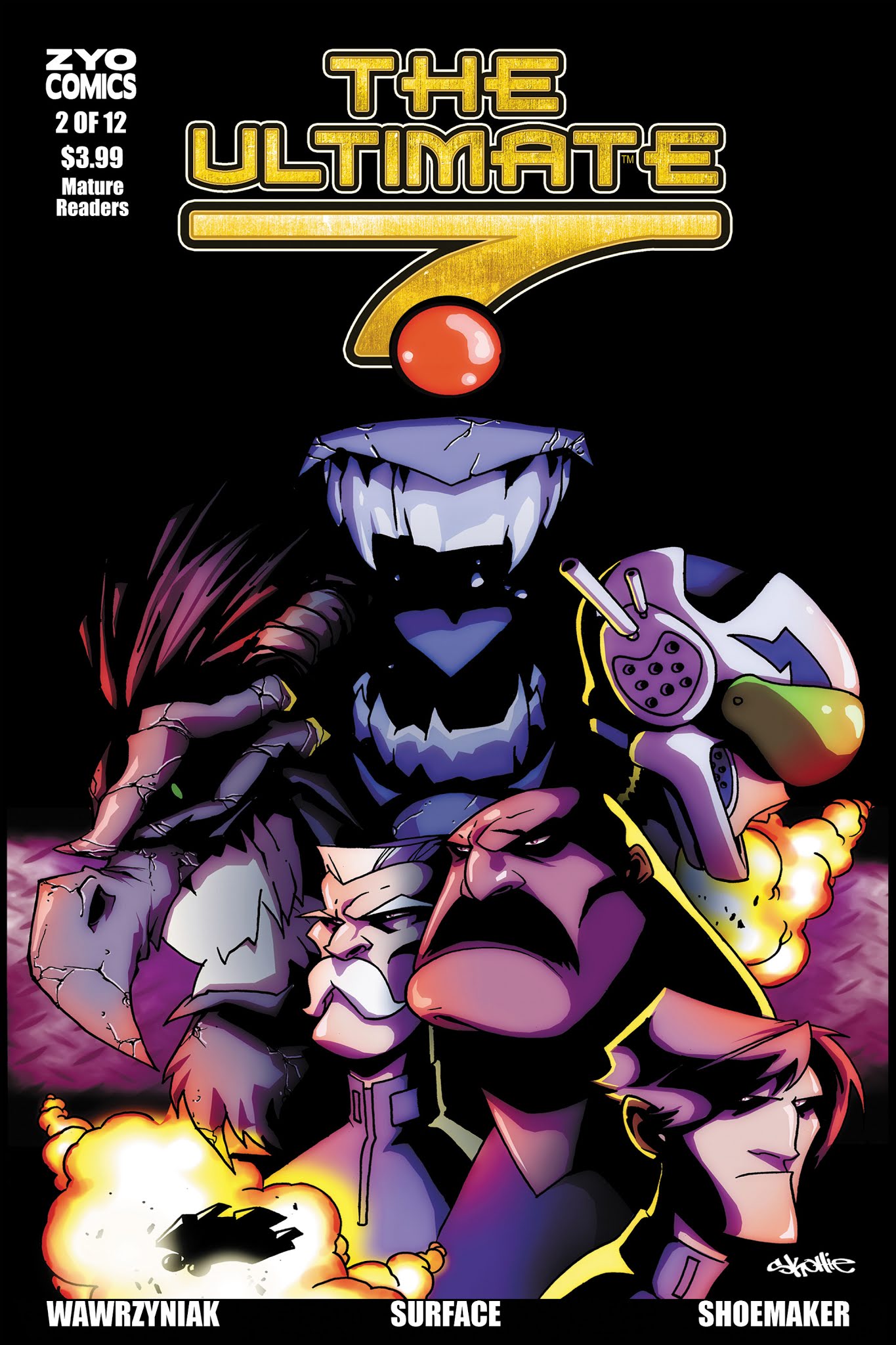 Read online The Ultimate 7 comic -  Issue #2 - 1