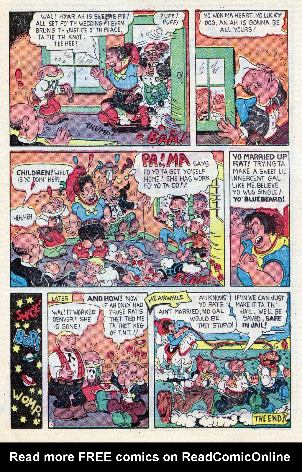 Read online Cowboy Western Comics (1948) comic -  Issue #18 - 13