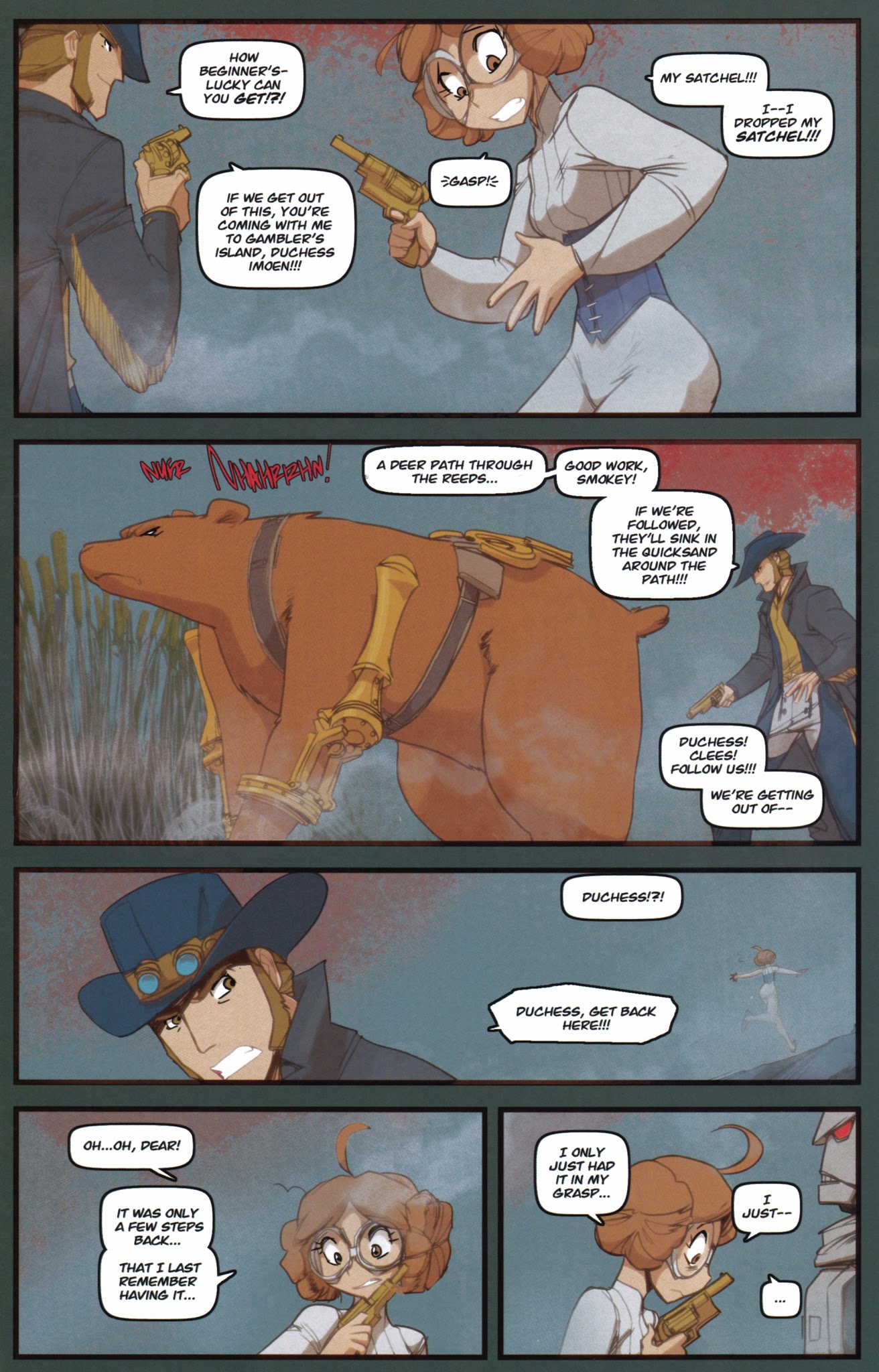 Read online Steam Wars comic -  Issue #1 - 22