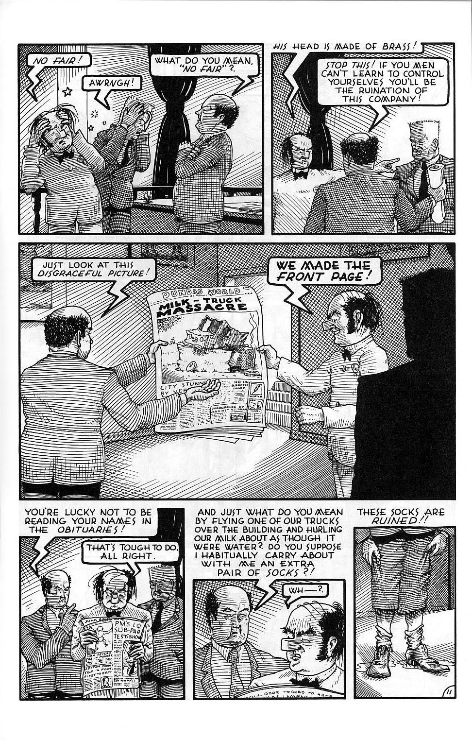 Read online Reid Fleming, World's Toughest Milkman (1980) comic -  Issue #2 - 13