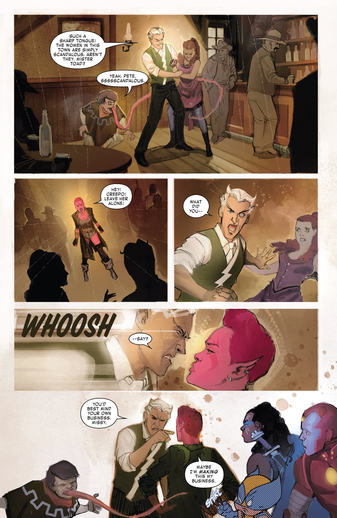 Read online Exiles (2018) comic -  Issue #6 - 14