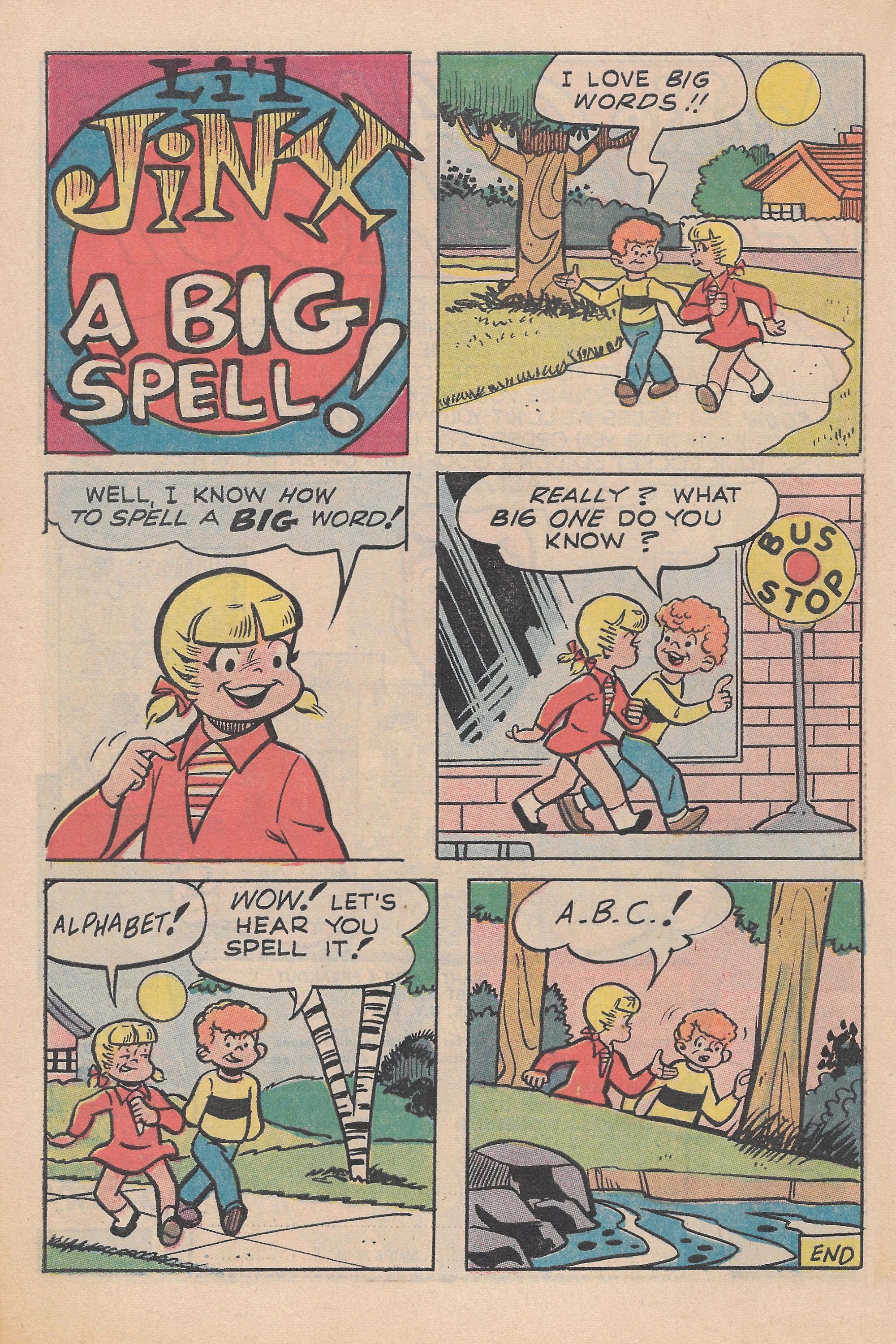Read online Reggie's Wise Guy Jokes comic -  Issue #13 - 56