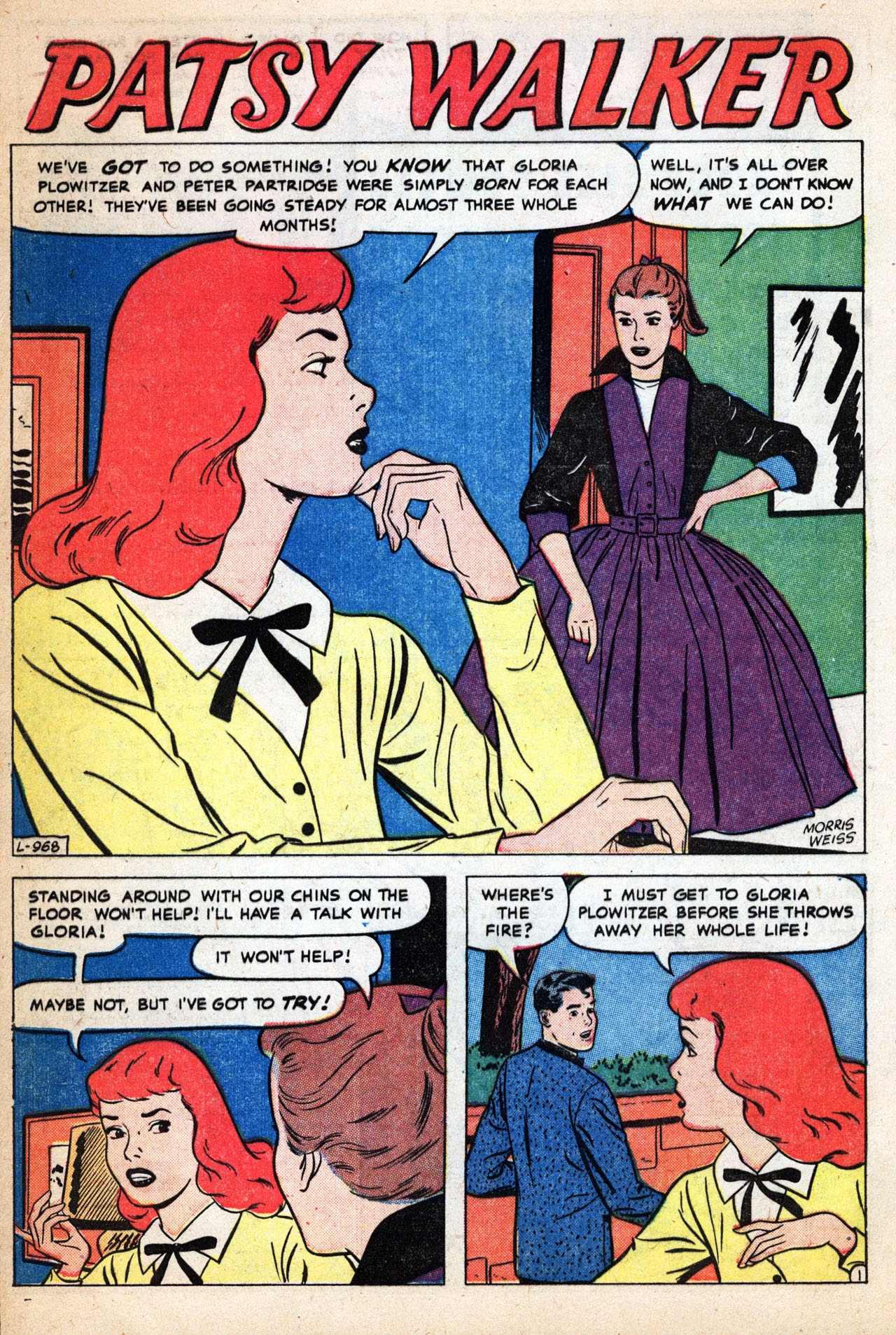 Read online Patsy and her Pals comic -  Issue #28 - 28