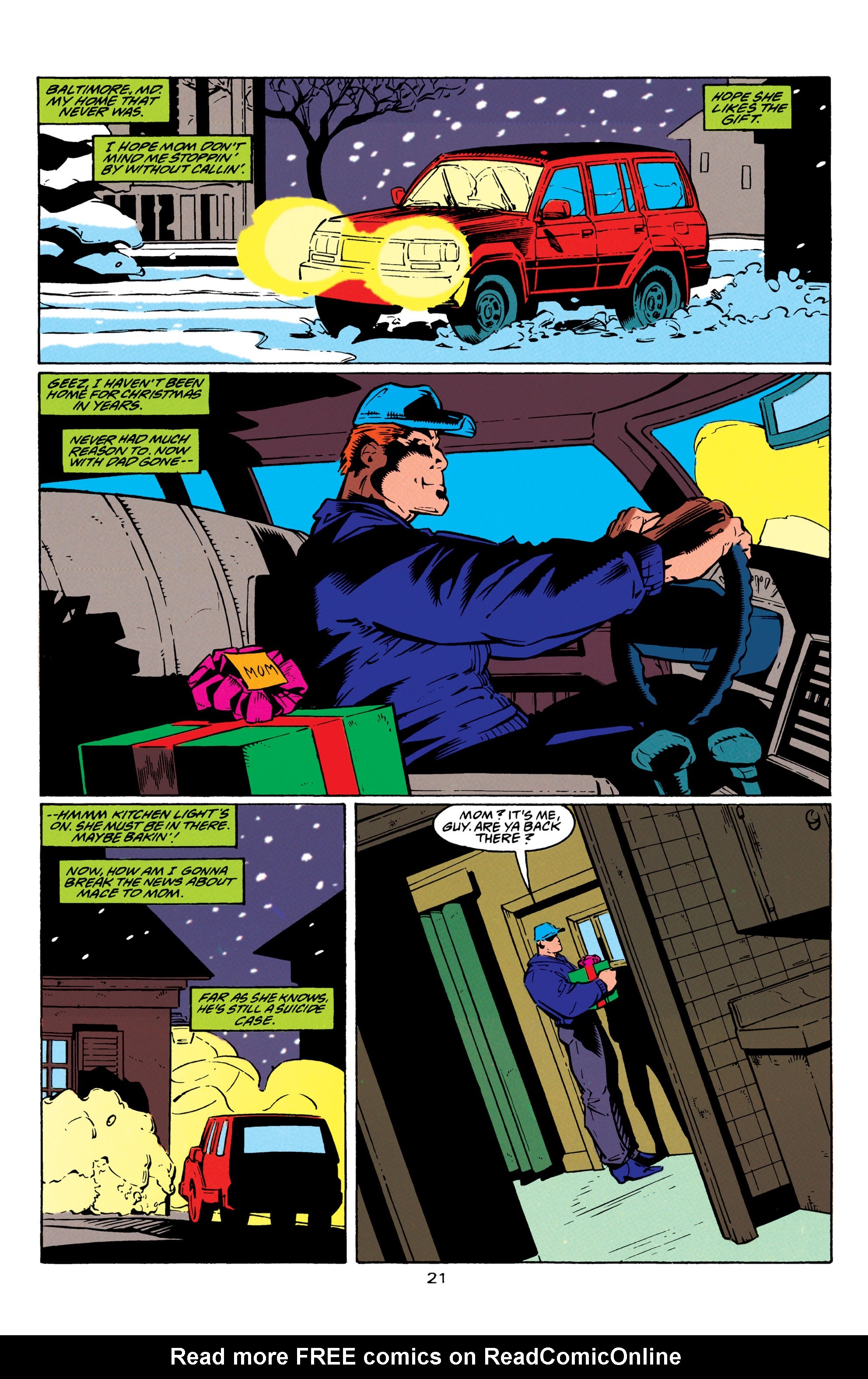 Read online Guy Gardner: Warrior comic -  Issue #27 - 22
