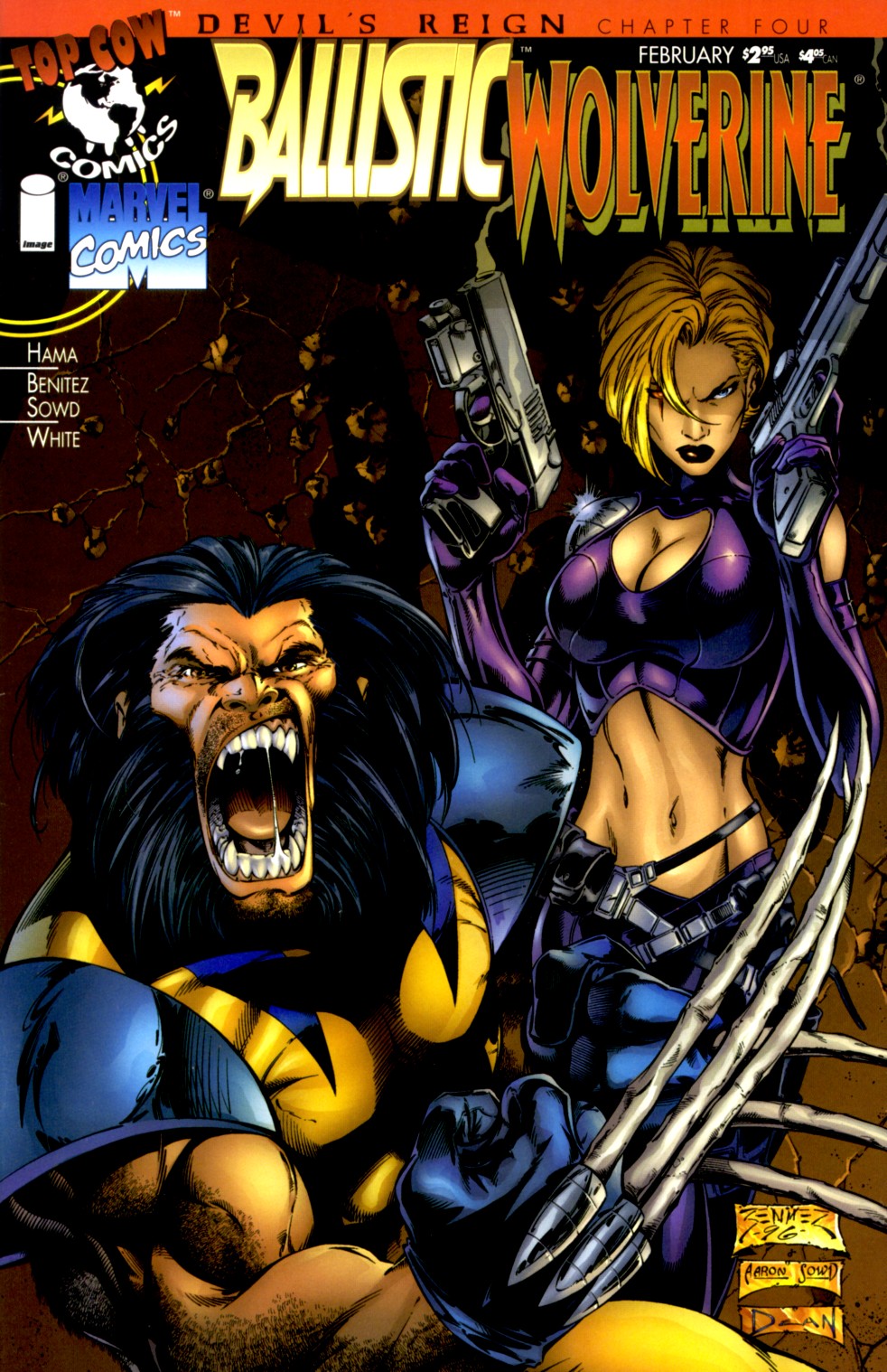 Read online Ballistic/Wolverine comic -  Issue # Full - 1