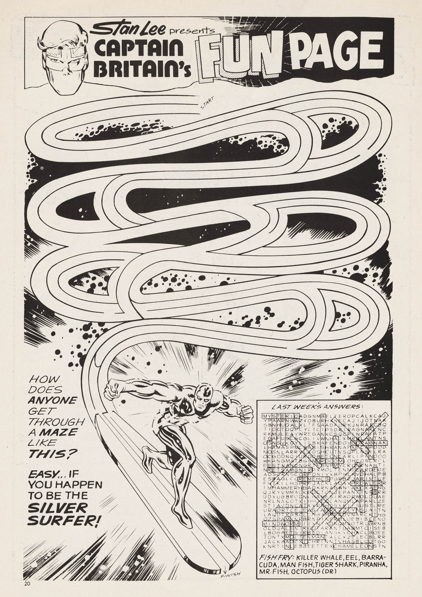 Read online Captain Britain (1976) comic -  Issue #30 - 20