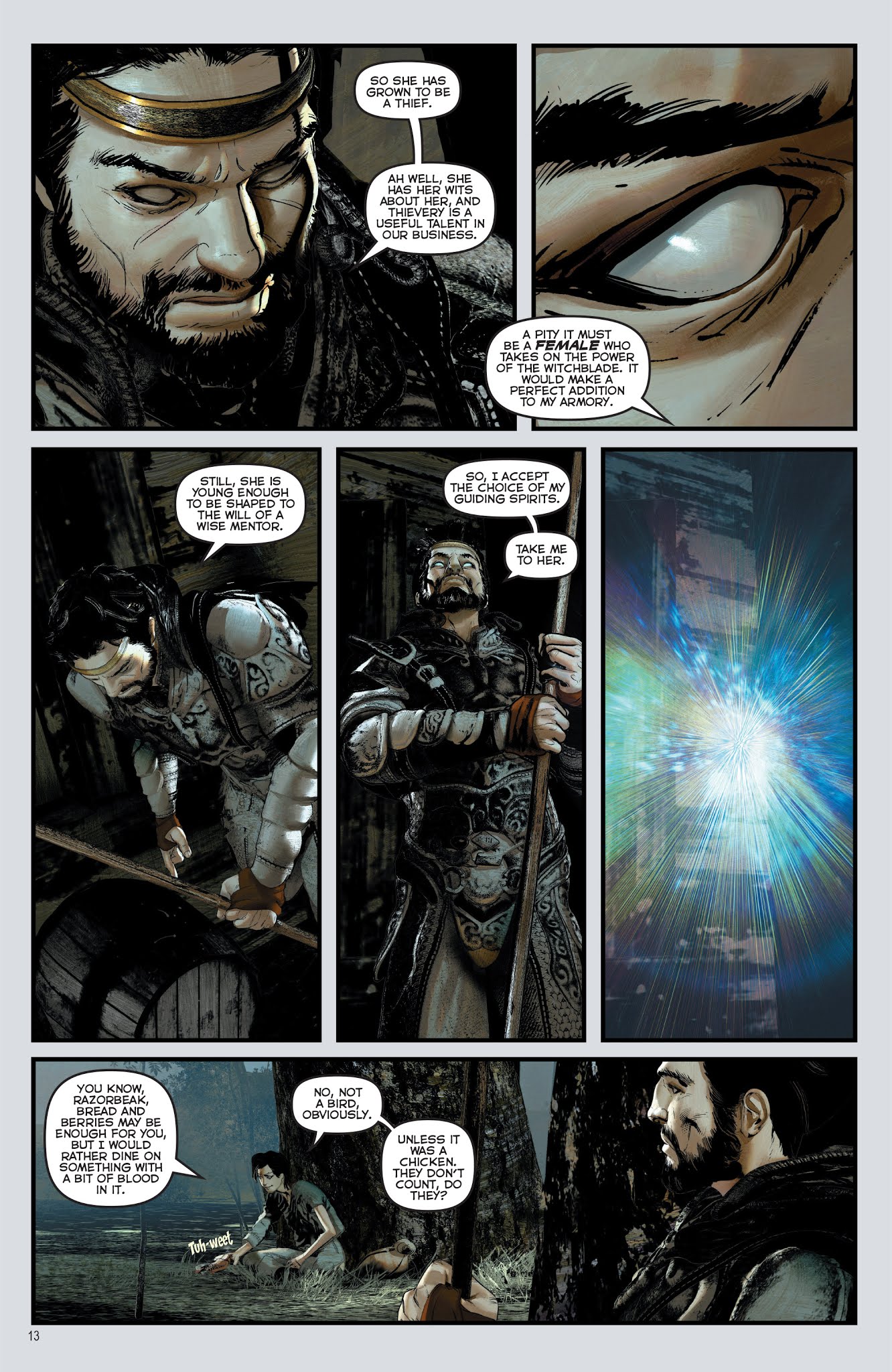 Read online Medieval Spawn and Witchblade comic -  Issue #2 - 14