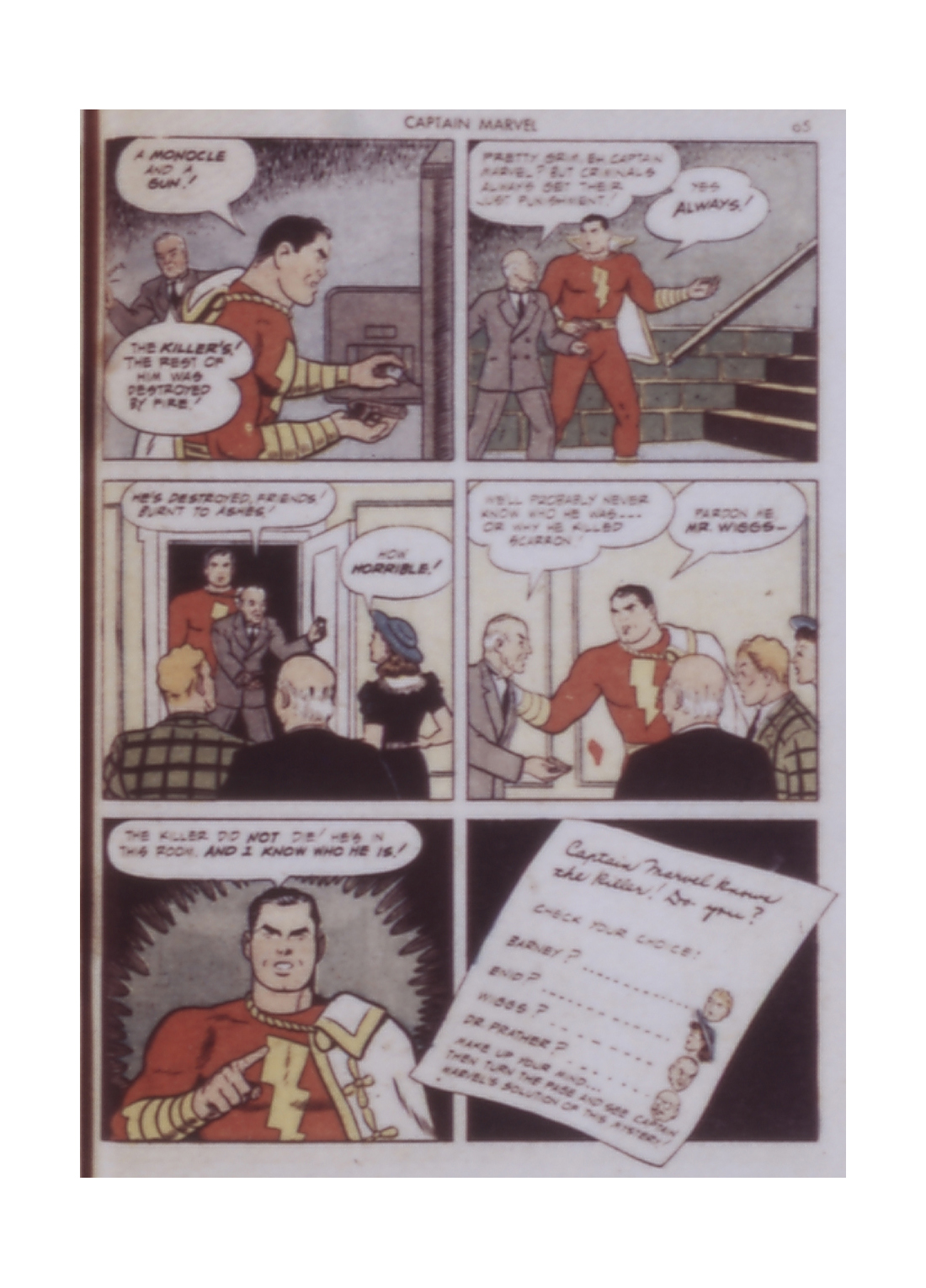 Read online Captain Marvel Adventures comic -  Issue #14 - 65