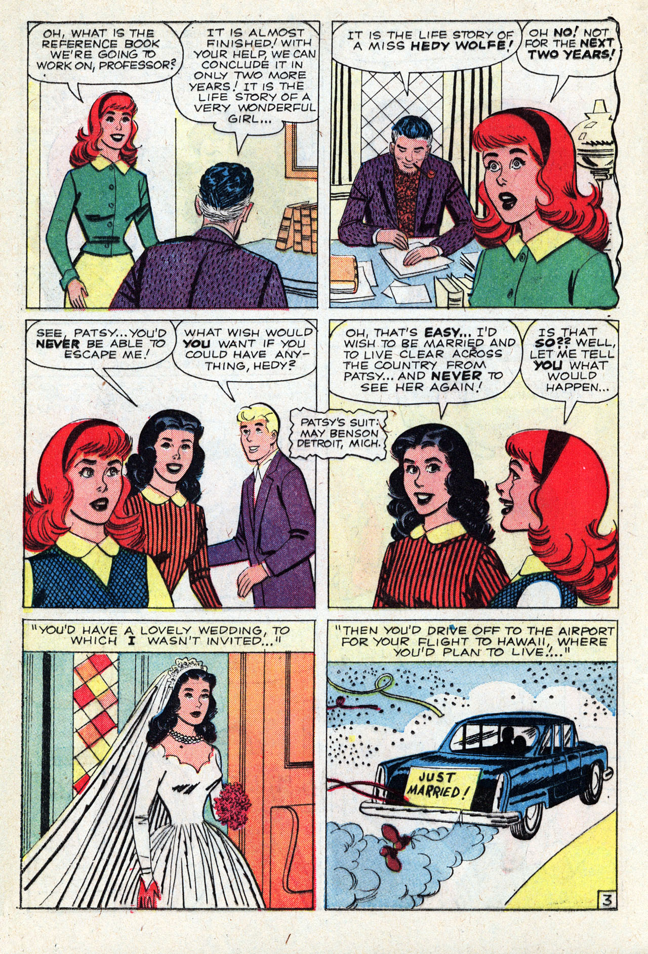 Read online Patsy and Hedy comic -  Issue #75 - 12